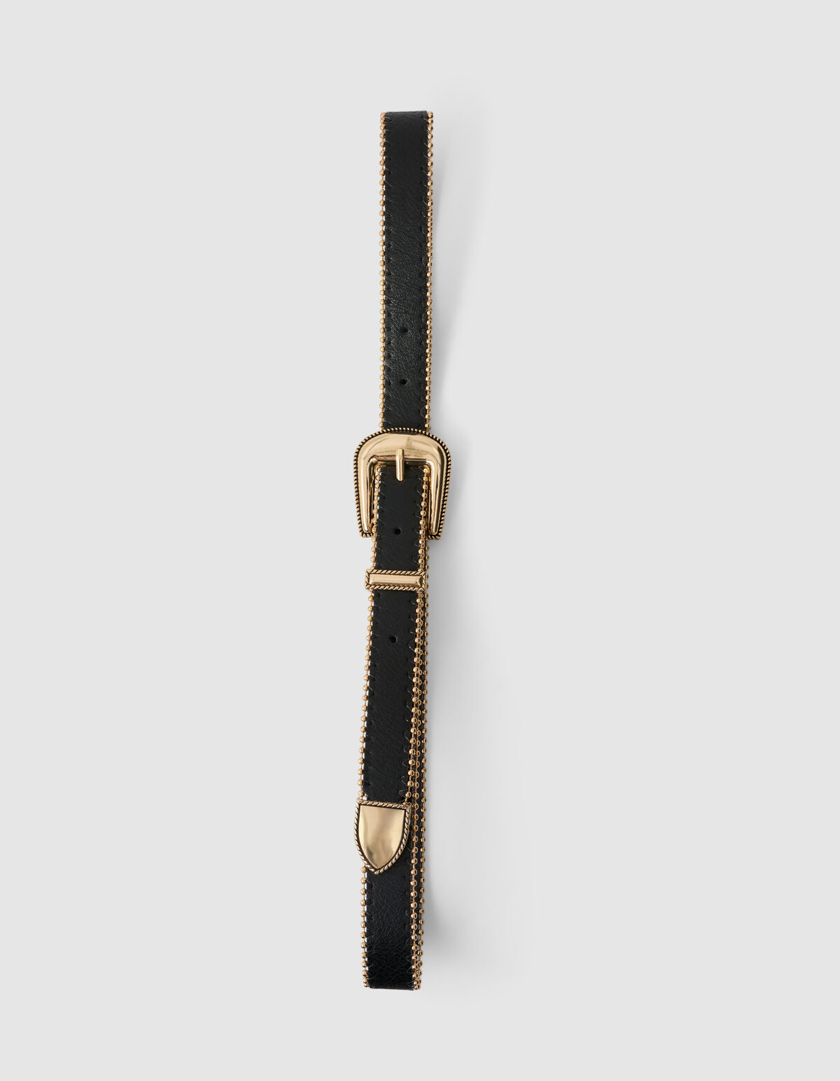 Kugelketteng&uuml;rtel Schwarz SHOEBY ACCESSOIRES