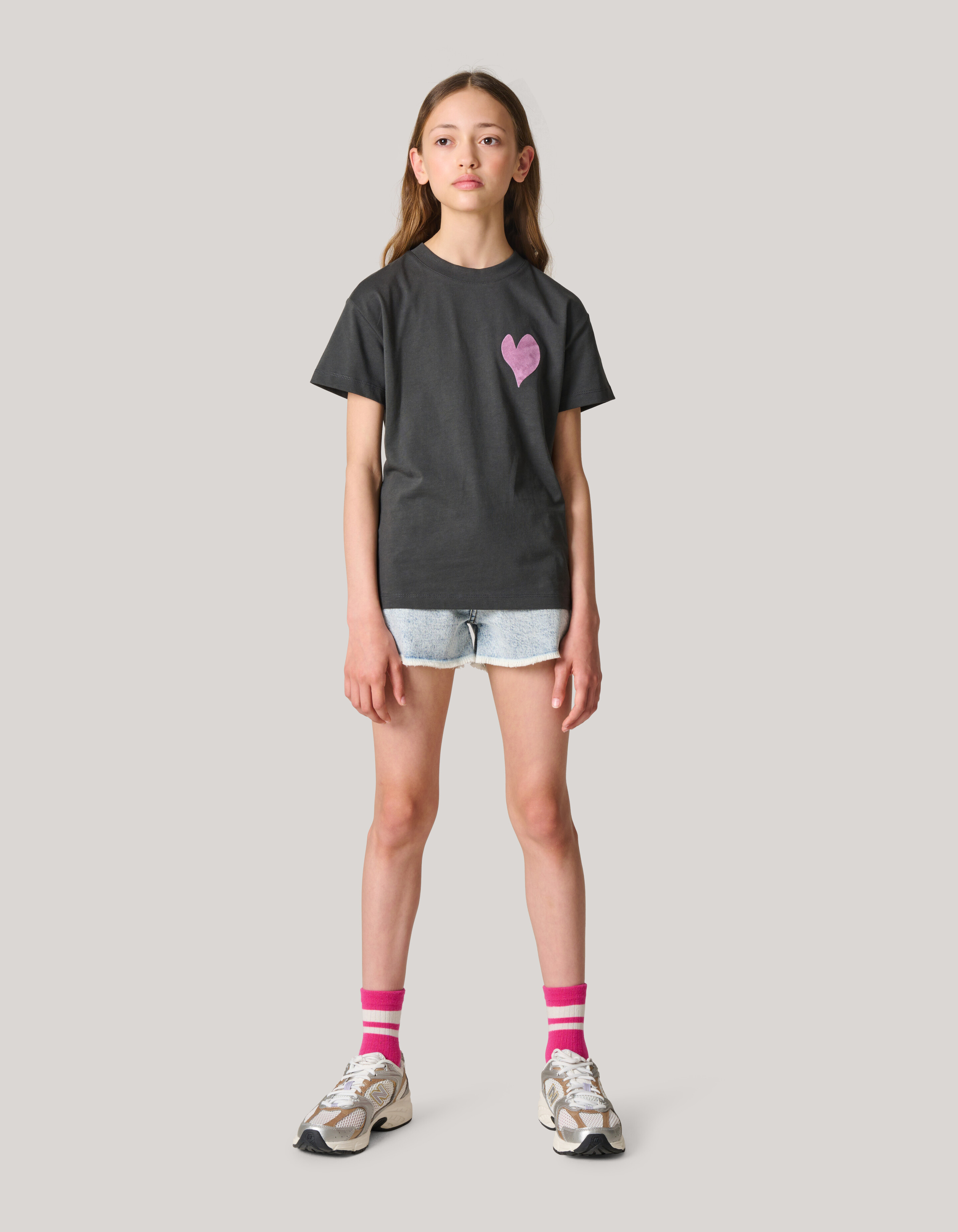 Artwork T-shirt Dunkelgrau SHOEBY GIRLS