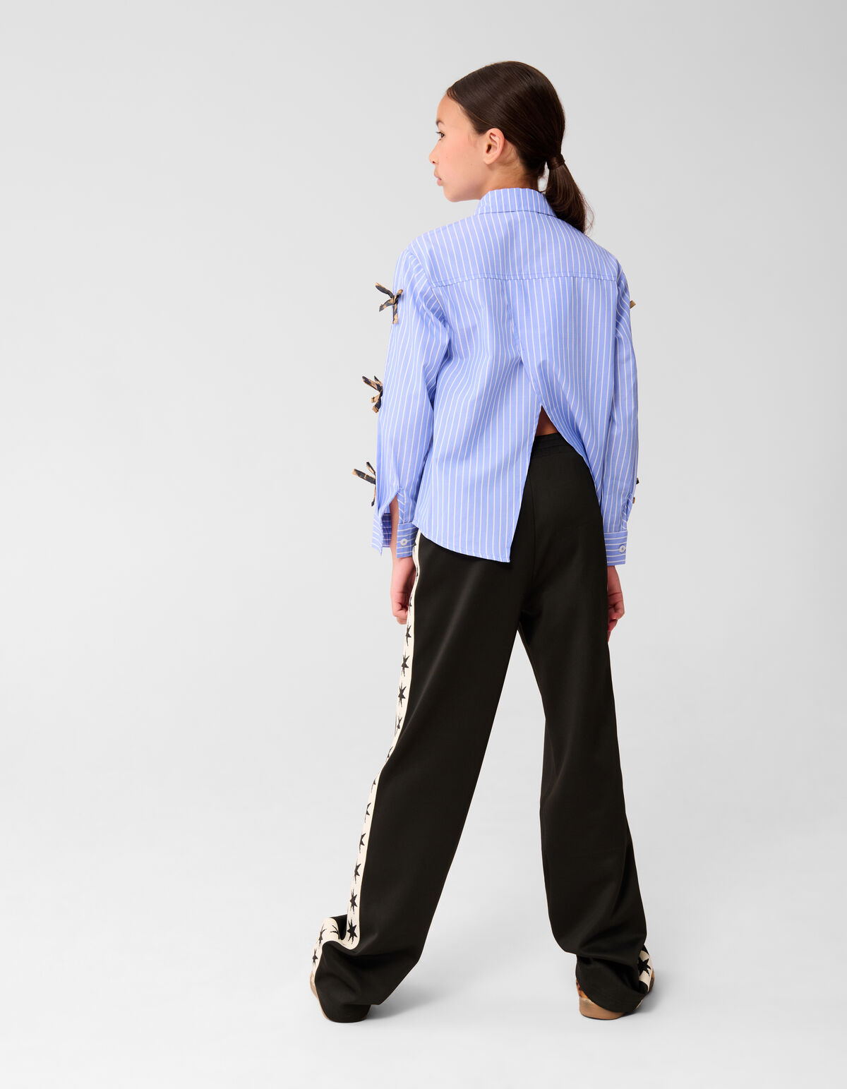 Sporty Star Hose mit weitem Bein Schwarz SHOEBY GIRLS