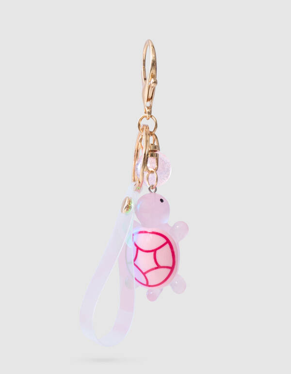 Schildkröte Schlüsselanhänger Rosa SHOEBY ACCESSOIRES