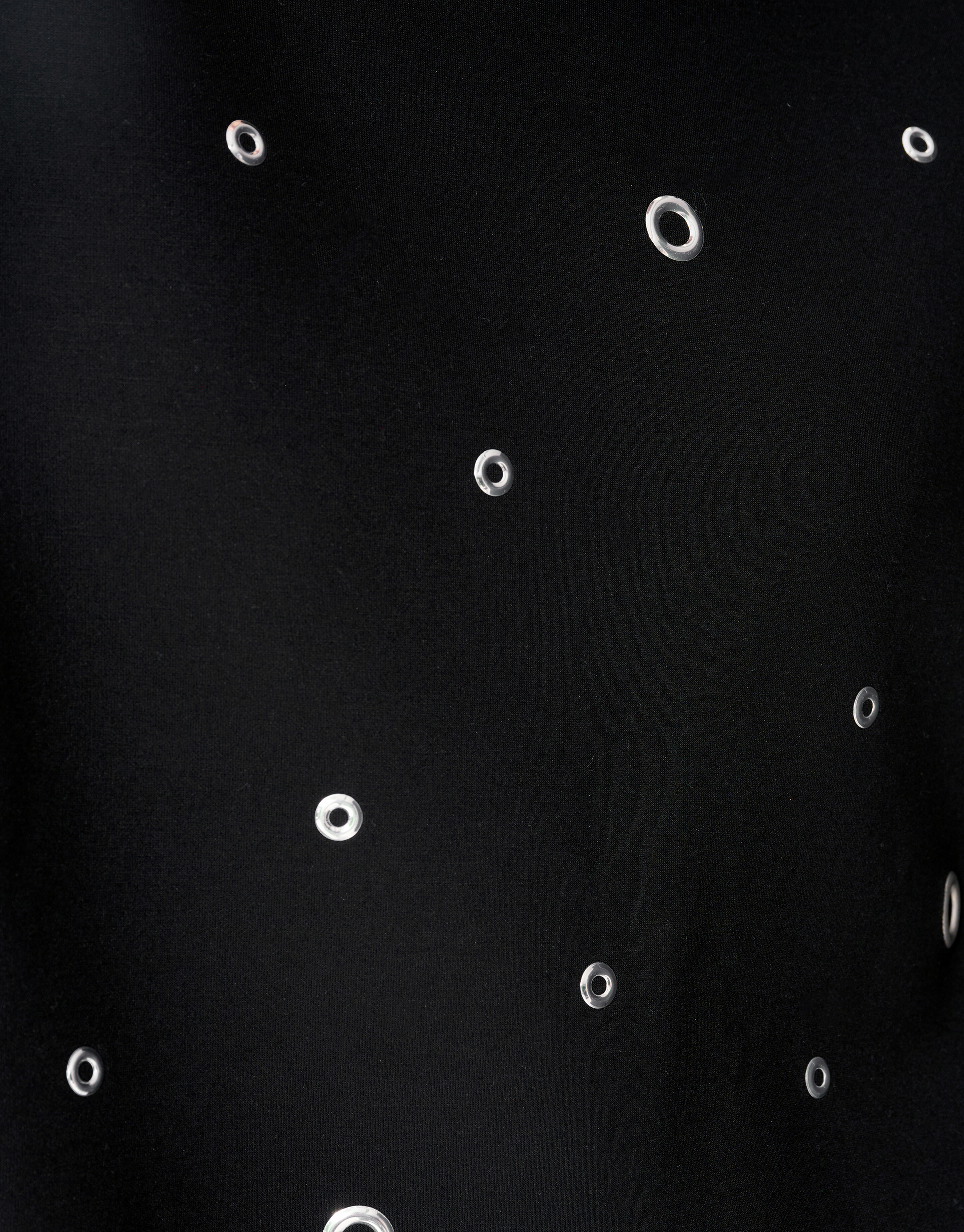 &Uuml;berdimensionales Sweatshirt mit &Ouml;sen Schwarz SHOEBY WOMEN