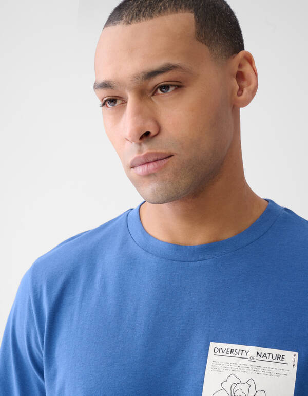 Kunstwerk T-shirt Blau SHOEBY MEN