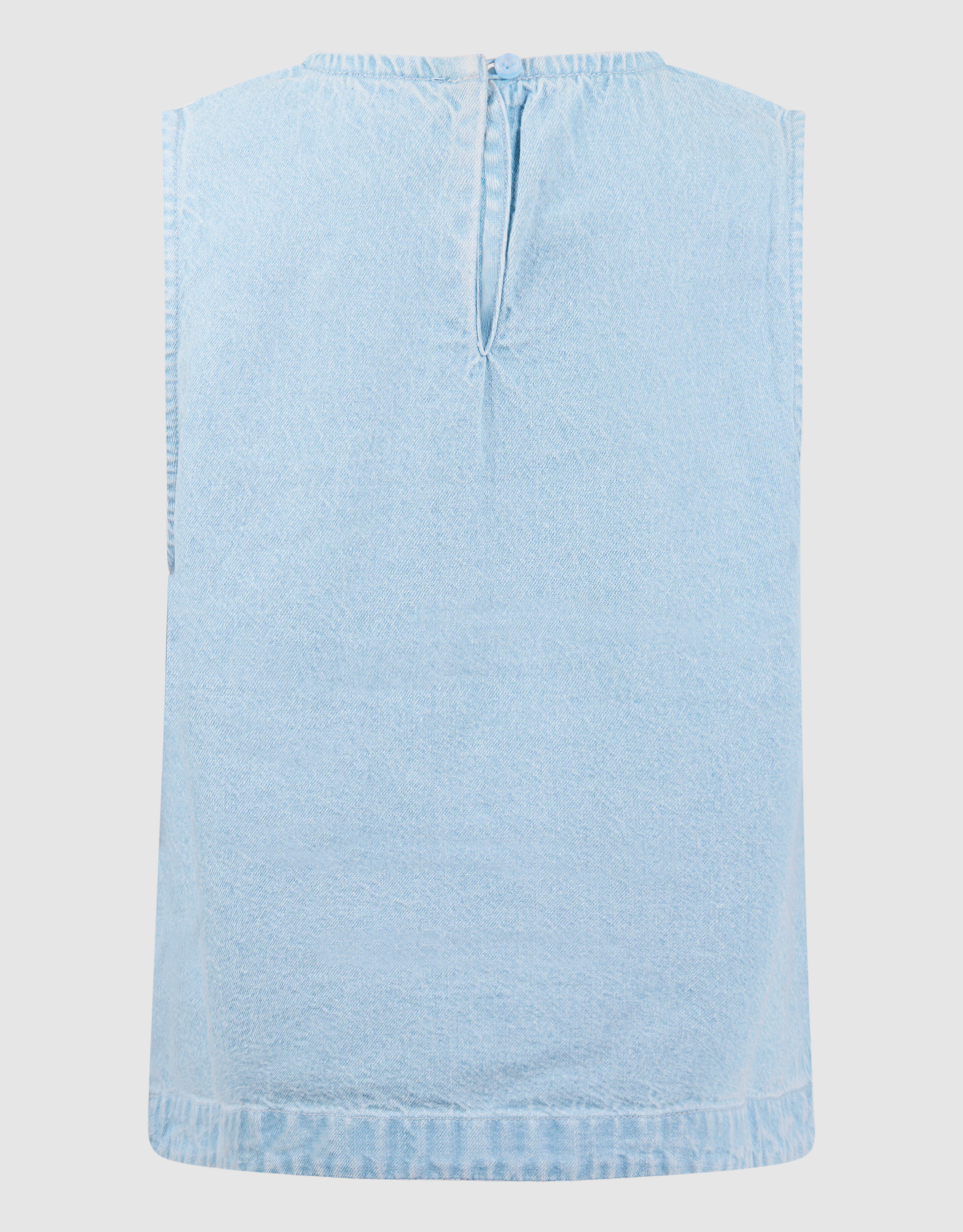 Strass Denim Top Hellblau SHOEBY GIRLS