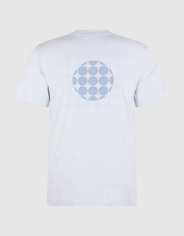 Fading Circle Artwork T-Shirt Hellblau SHOEBY MEN
