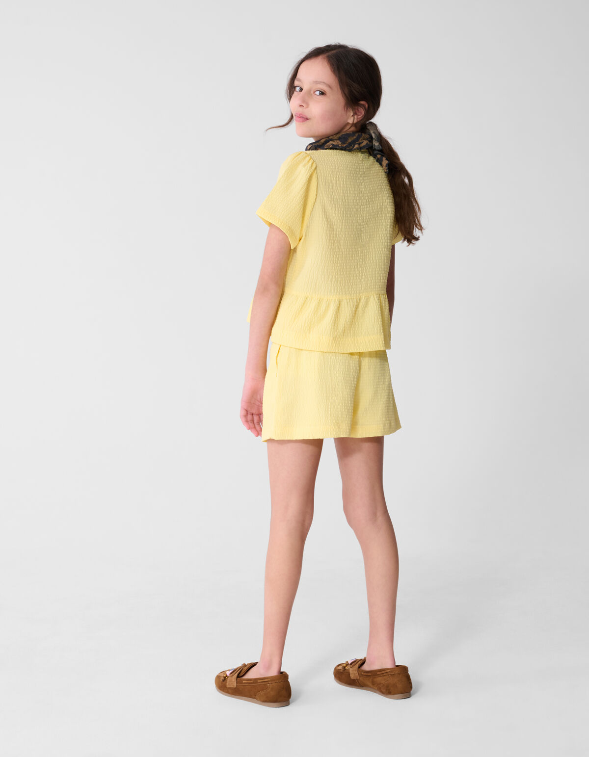 Streifen Kurz Hellgelb SHOEBY GIRLS