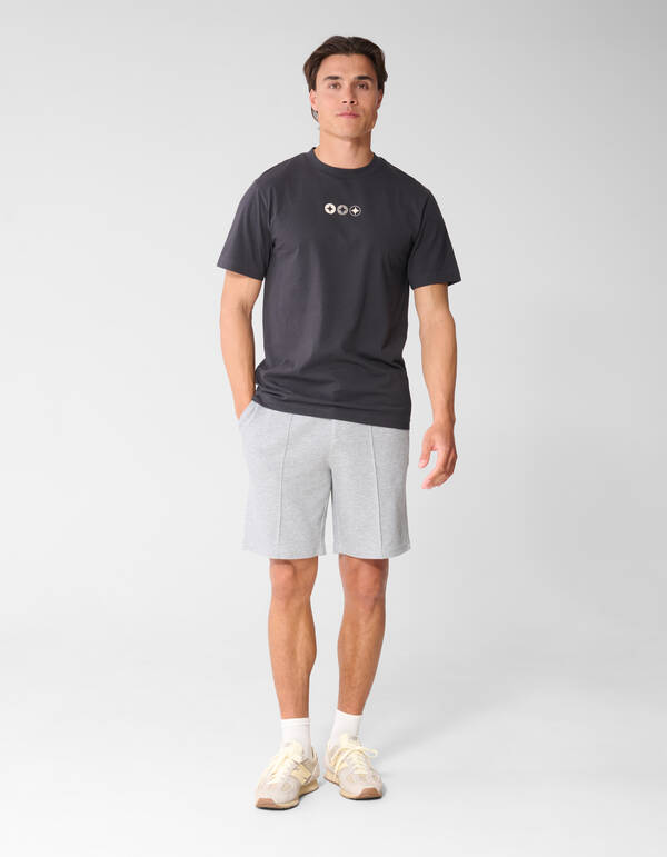 Struktur Regular Fit Shorts Grau SHOEBY MEN
