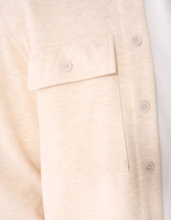 Soft Overshirt Off-White SHOEBY MEN