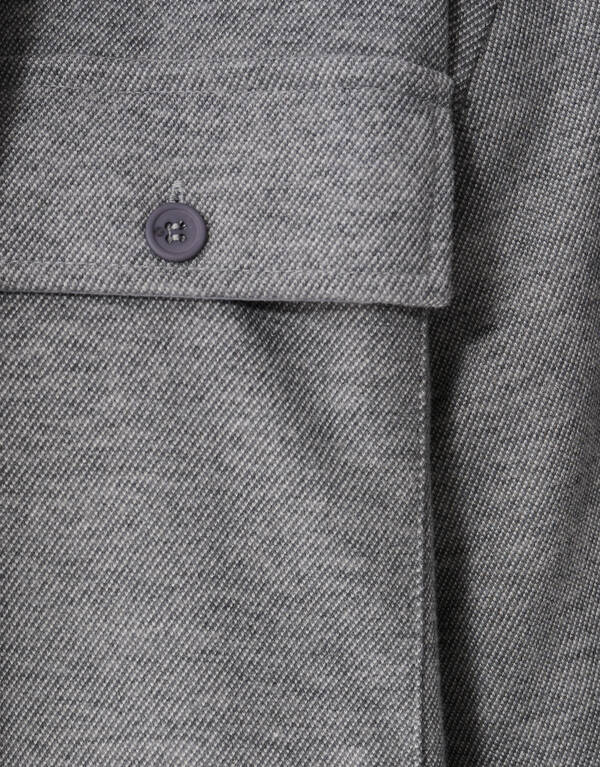 Weiches Overshirt Hellgrau SHOEBY MEN