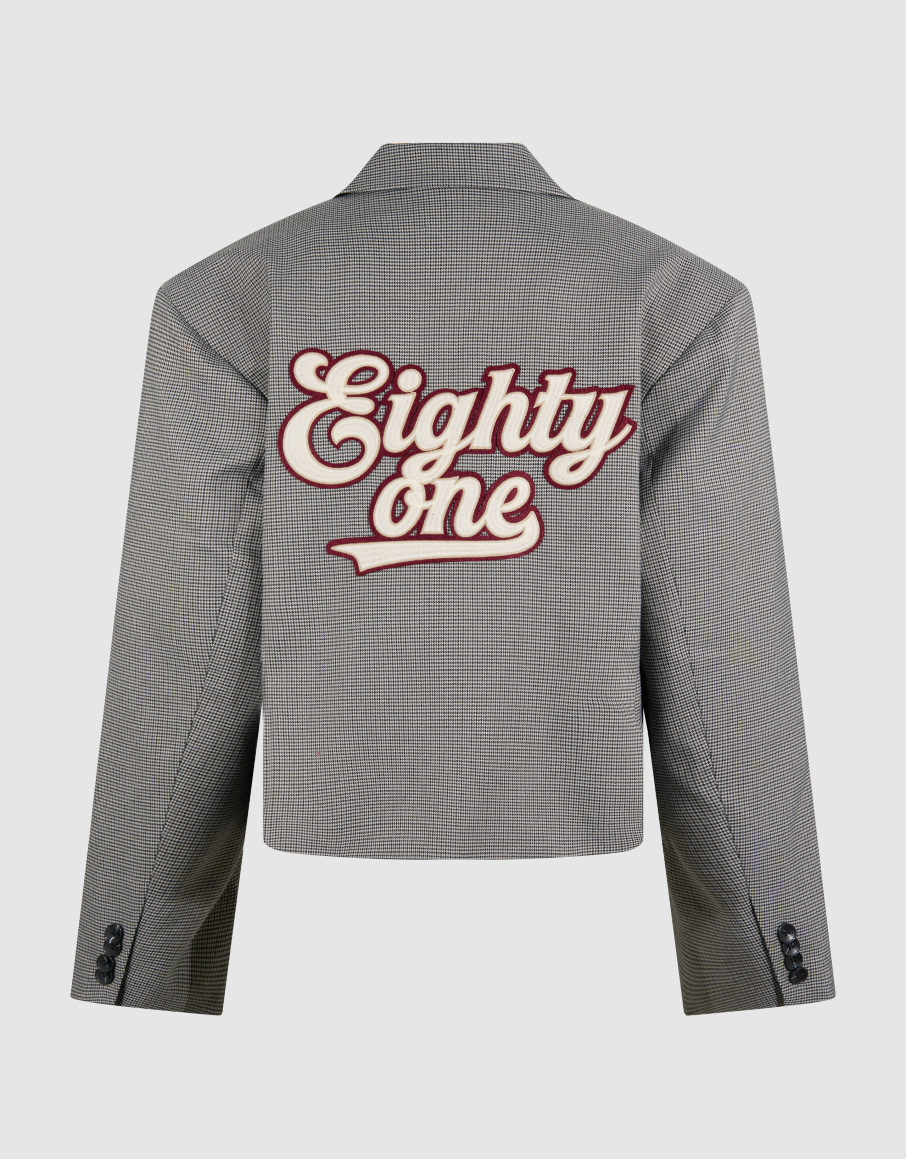 Sportlicher Oversized Karo-Blazer Grau SHOEBY WOMEN