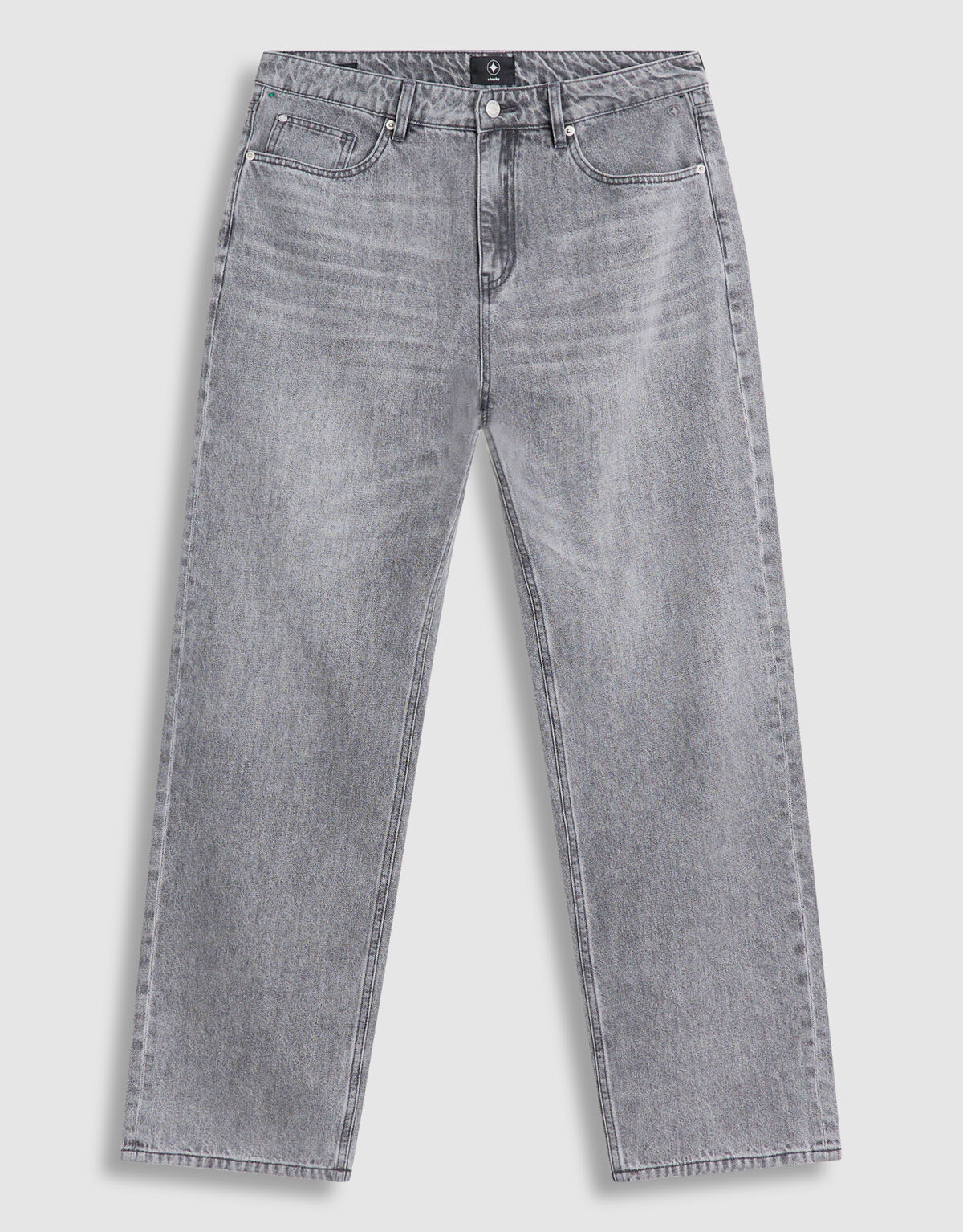 Baggy Fit Jeans Lichtgrijs L34 SHOEBY MEN