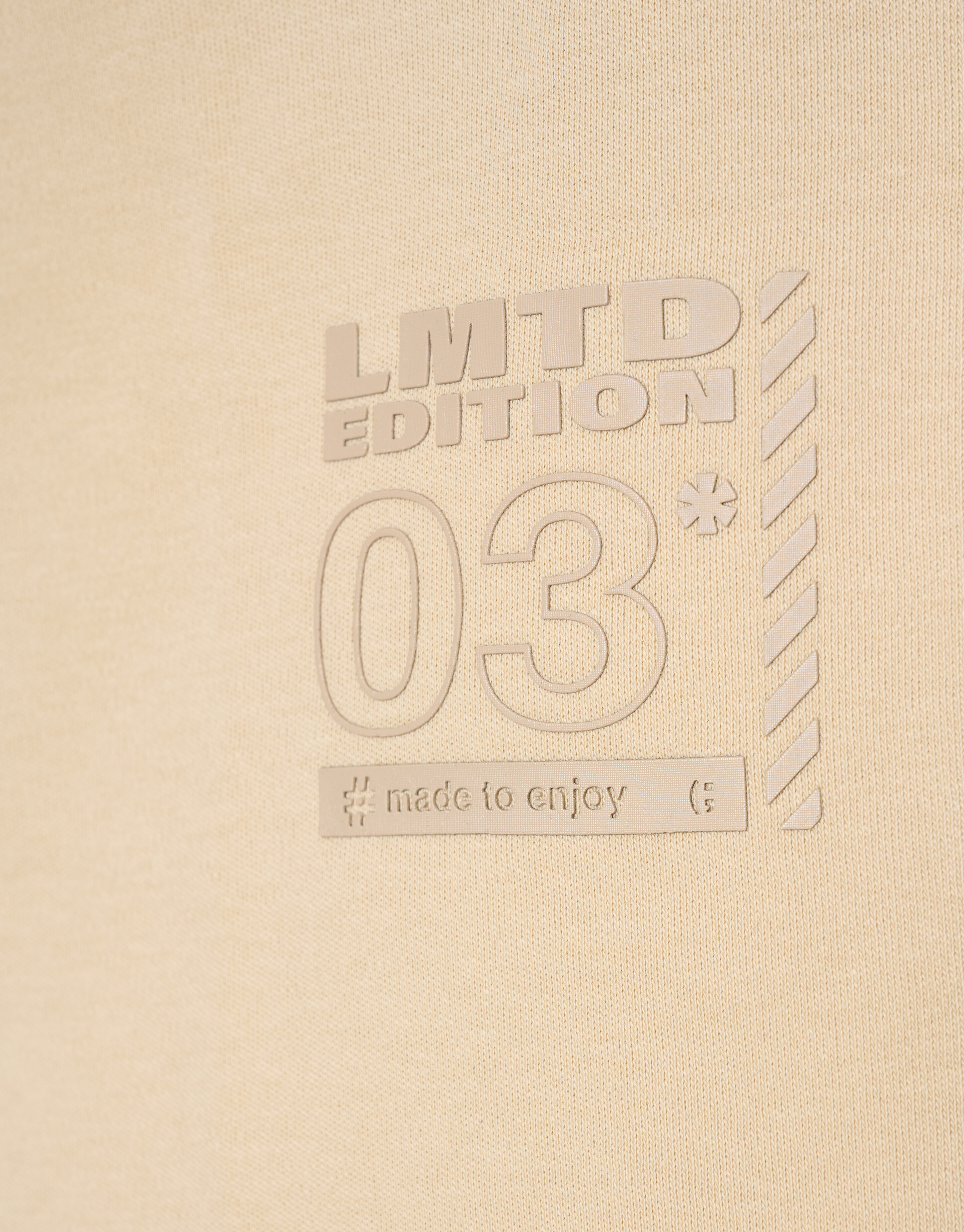 Schweres Basic-T-Shirt Beige SHOEBY BOYS