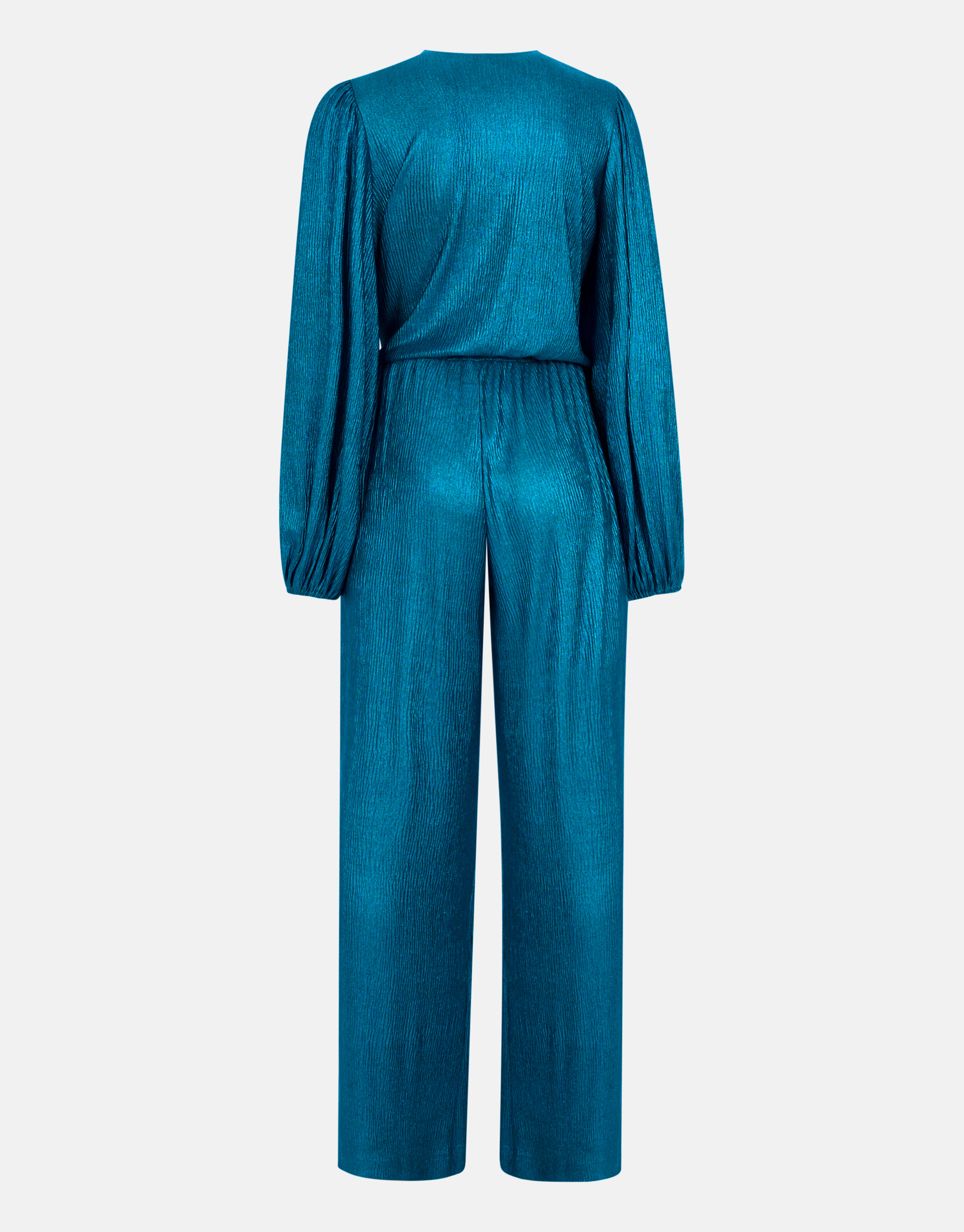 Metallic Crinkle Overall Blau SHOEBY WOMEN