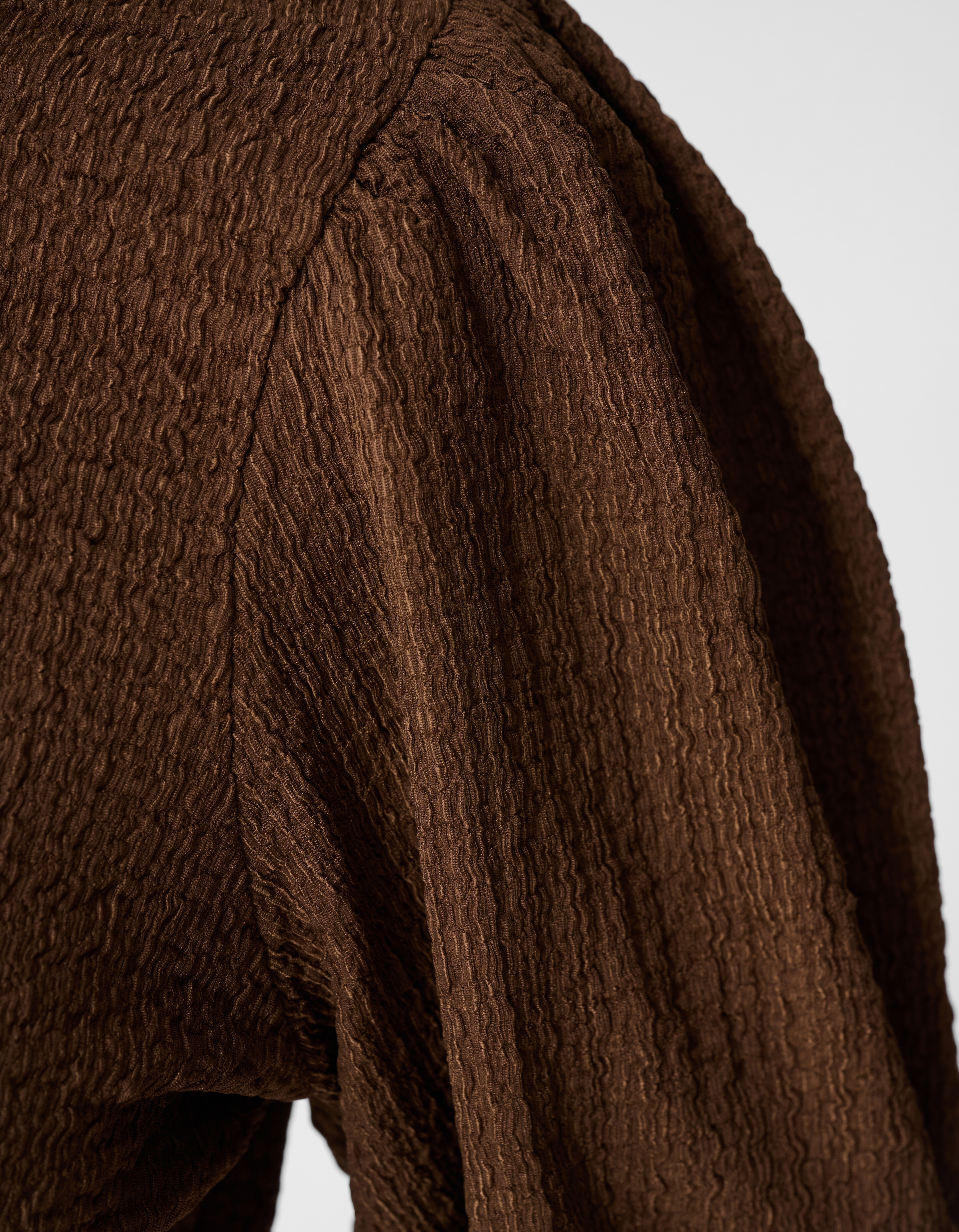 Knitter-Top Ballon Braun SHOEBY WOMEN