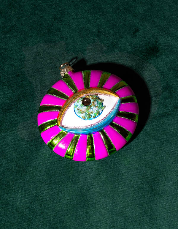 Eye Weihnachtskugel Mehrfarbig By Fred SHOEBY ACCESSOIRES