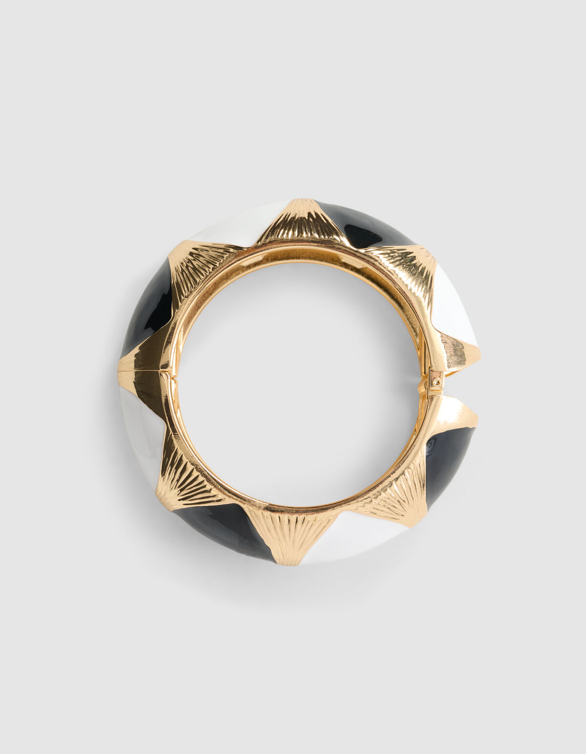 Armreif Armband Schwarz/Wei&szlig; SHOEBY ACCESSOIRES