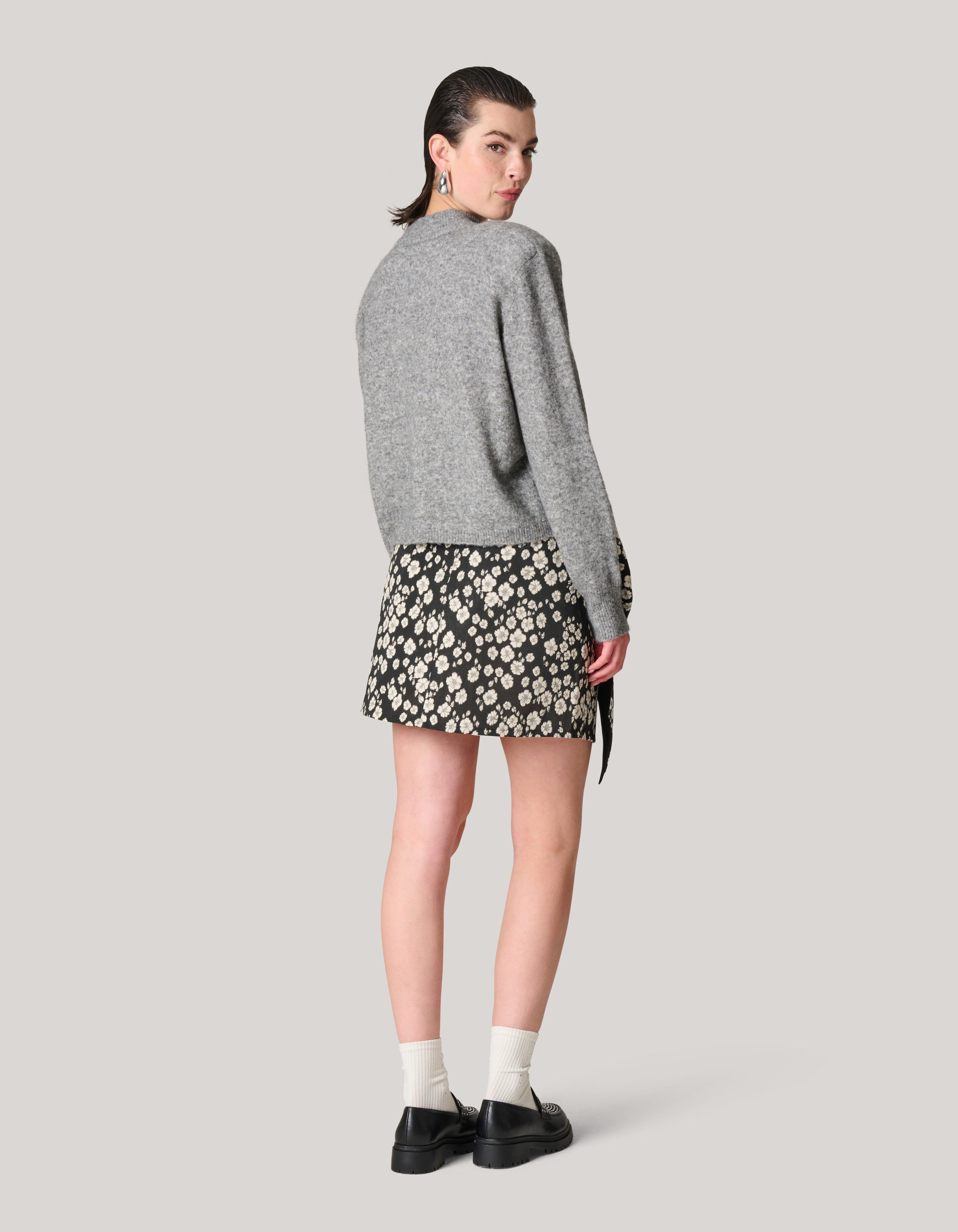 Mohair-Pullover Grau SHOEBY WOMEN