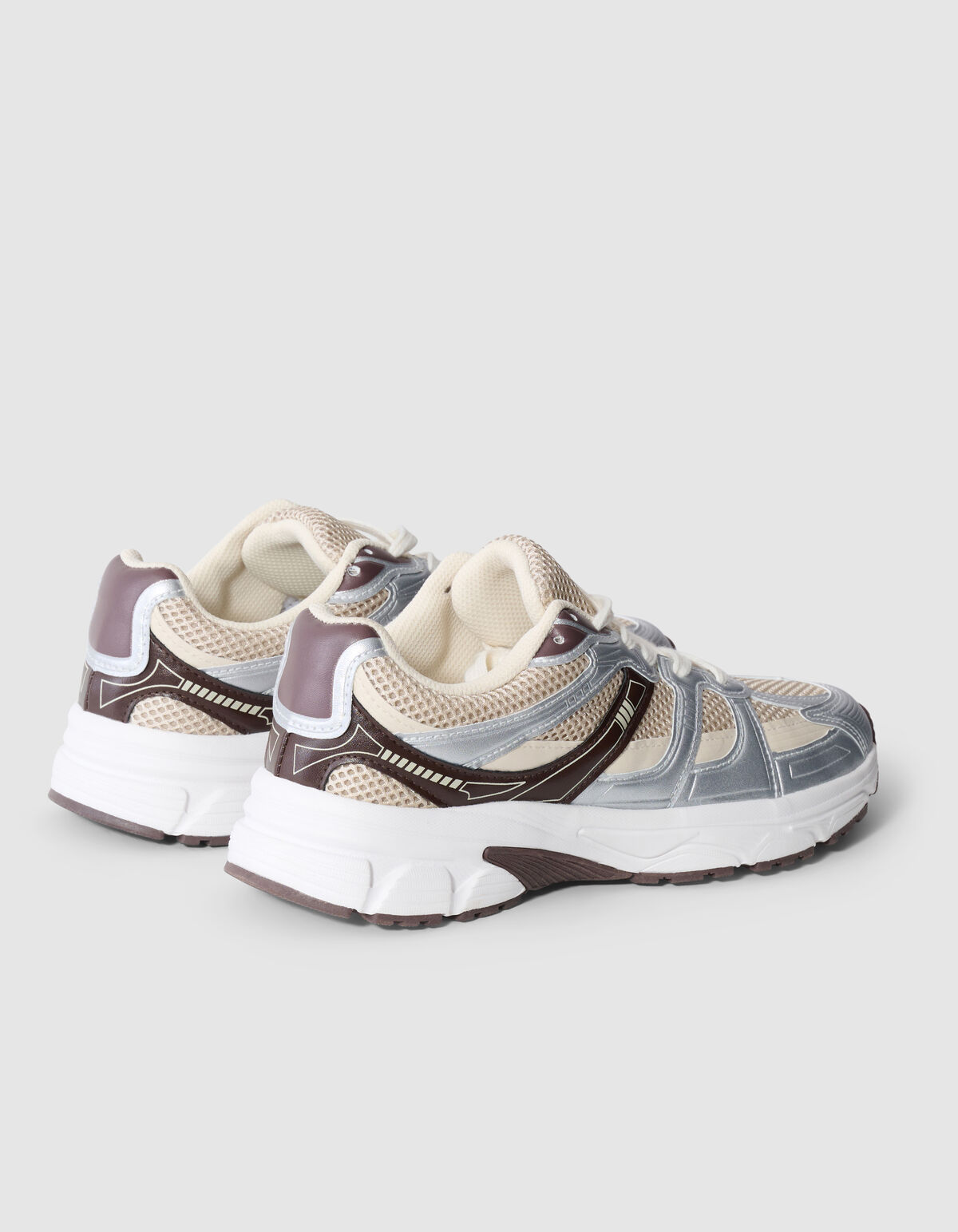 Mesh-Sneaker Silber SHOEBY SHOES