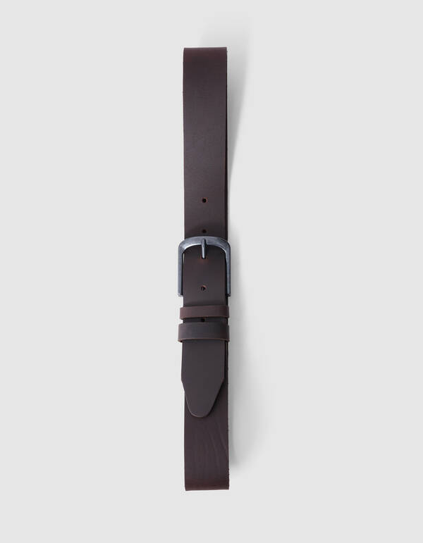 Lederg&uuml;rtel, dunkelbraun SHOEBY ACCESSOIRES