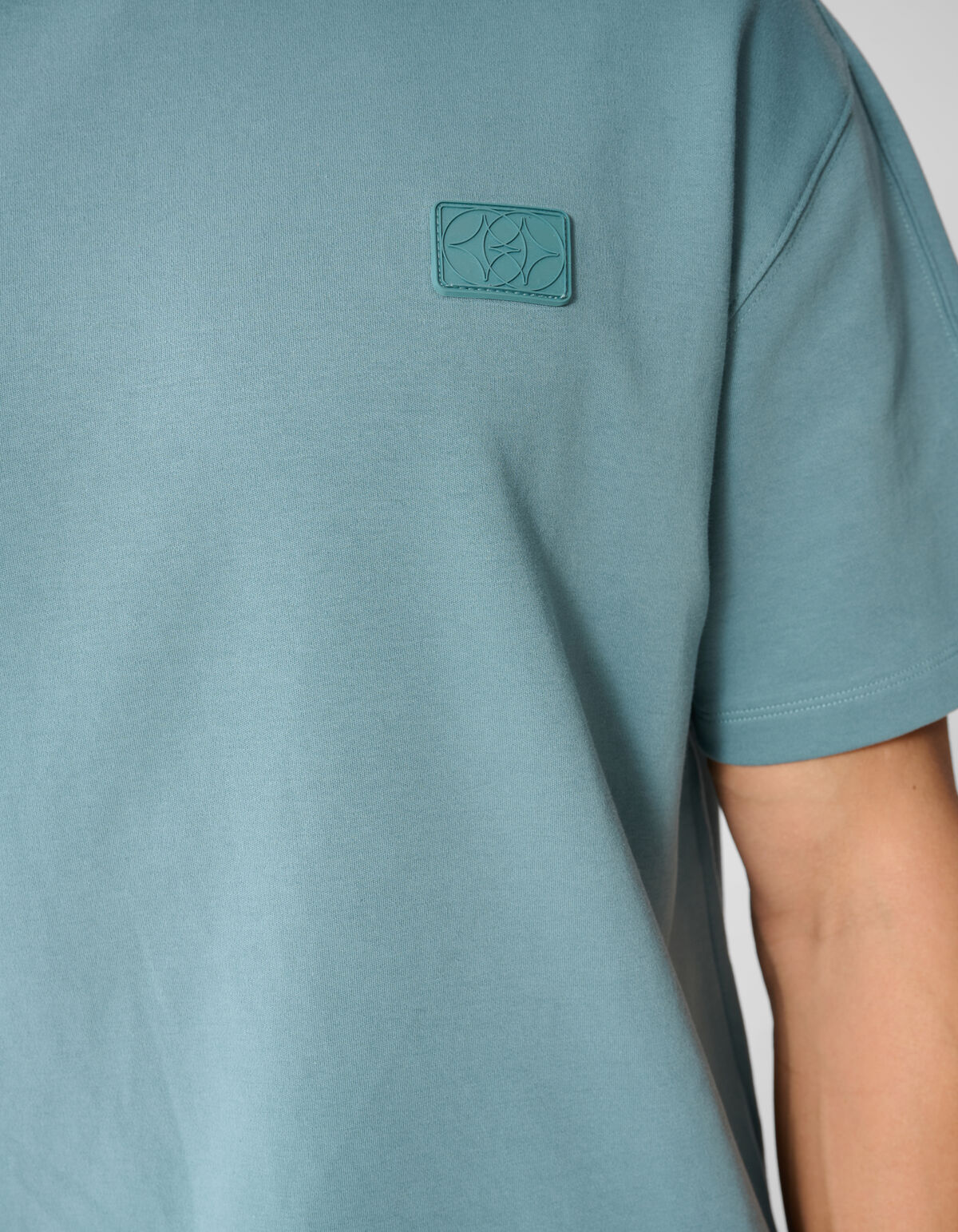 Spark Label T-Shirt Blau SHOEBY MEN
