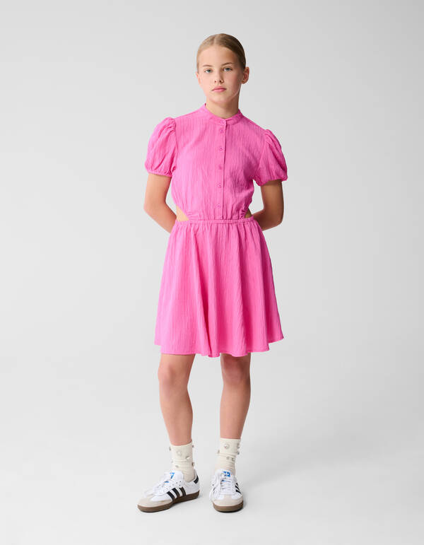Ausgeschnittenes Minikleid Hellrosa SHOEBY GIRLS