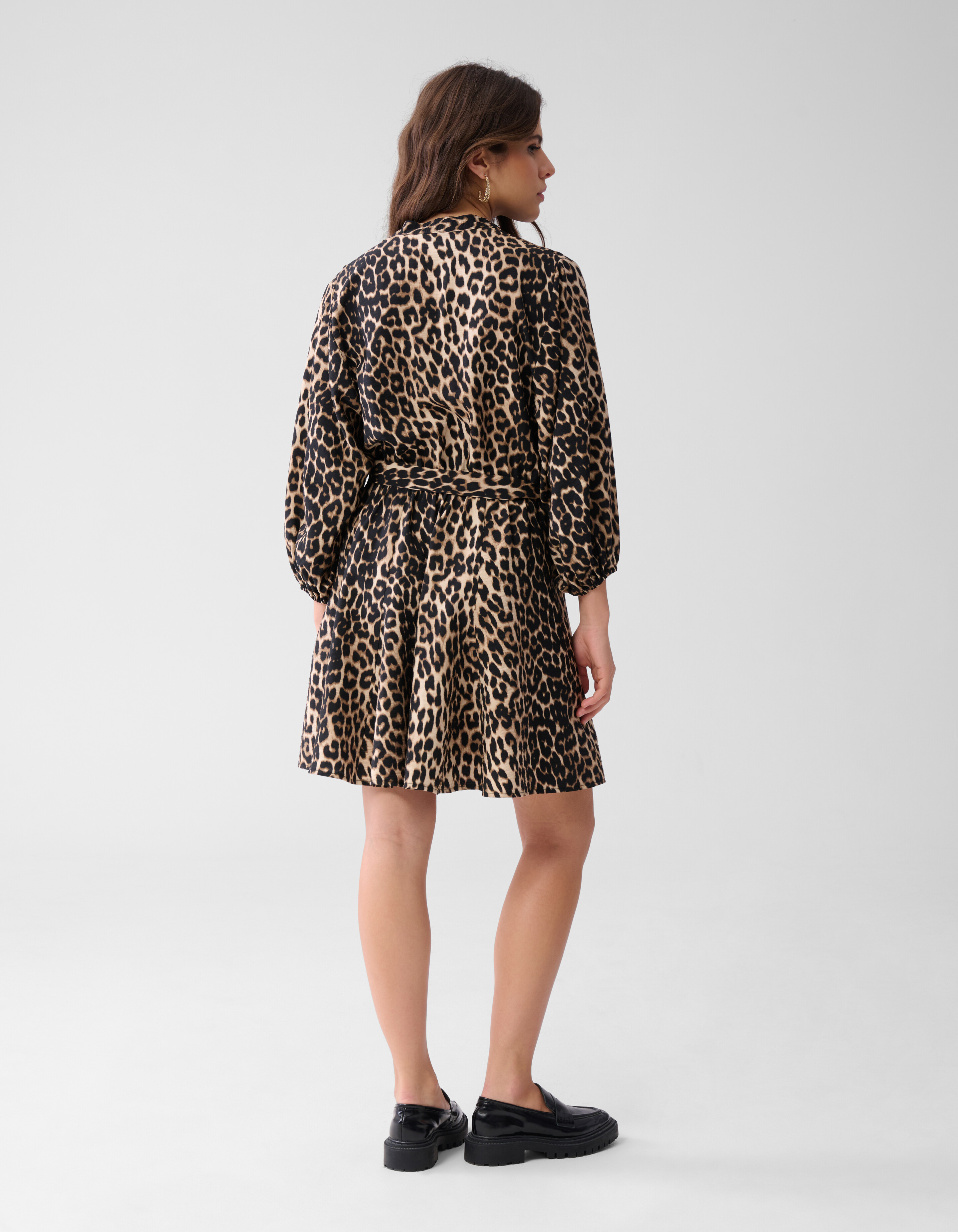 Leoparden-Minikleid Braun SHOEBY WOMEN