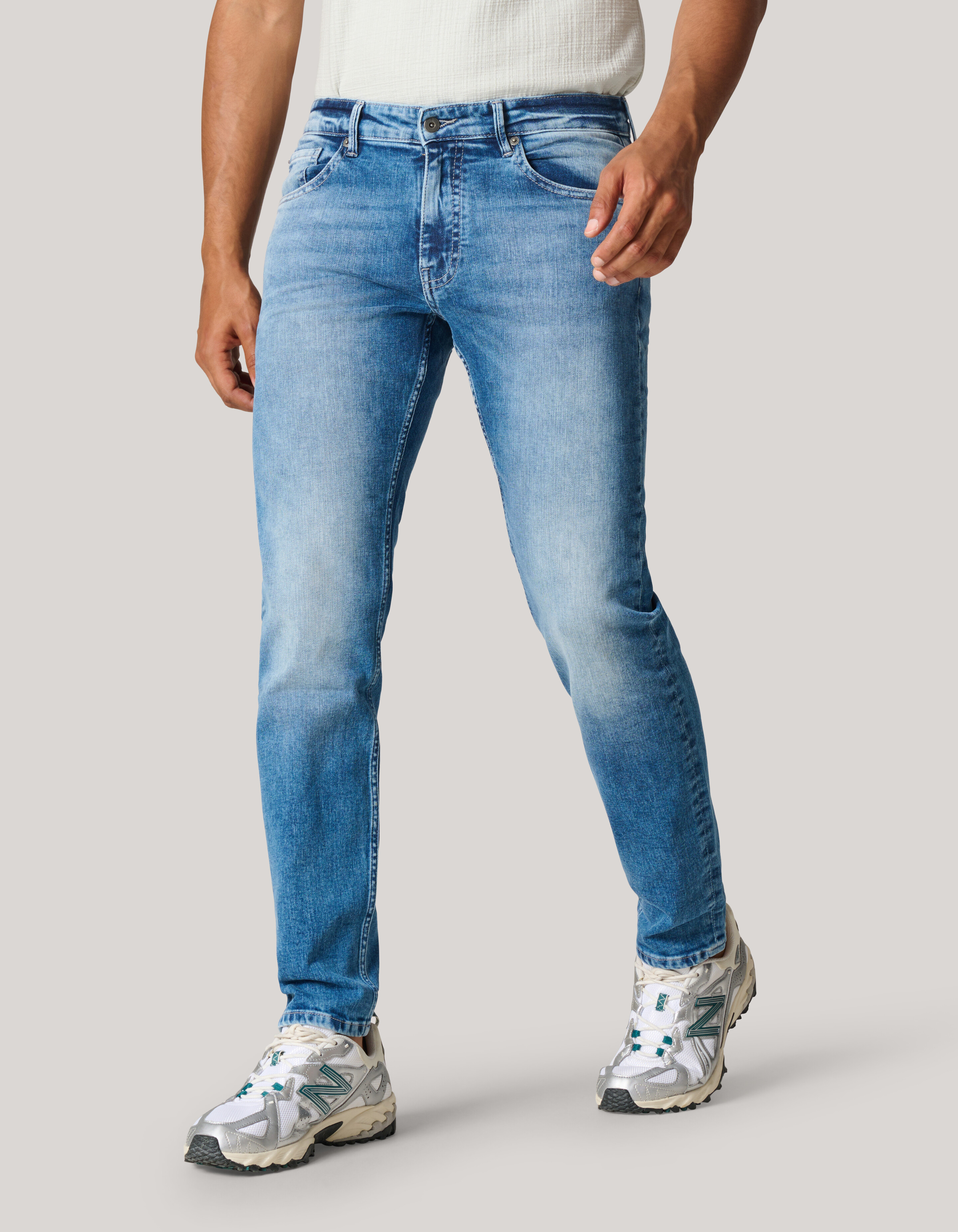 Slim Fit Jeans Mediumstone L30 SHOEBY MEN