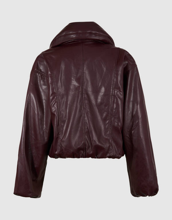 Bomberjacke mit Kragen, Dunkelrot SHOEBY WOMEN