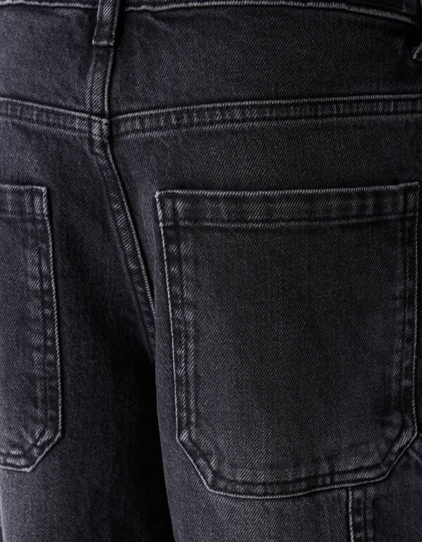 Carpenter-Jeans in Ultra-Baggy-Passform, Dunkelgra SHOEBY BOYS