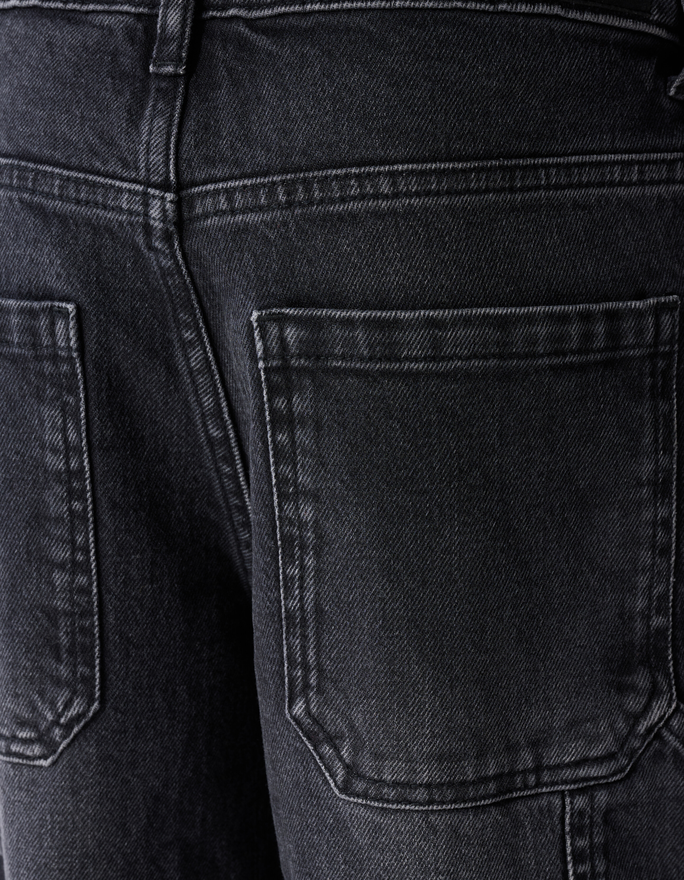 Carpenter-Jeans in Ultra-Baggy-Passform, Dunkelgra SHOEBY BOYS