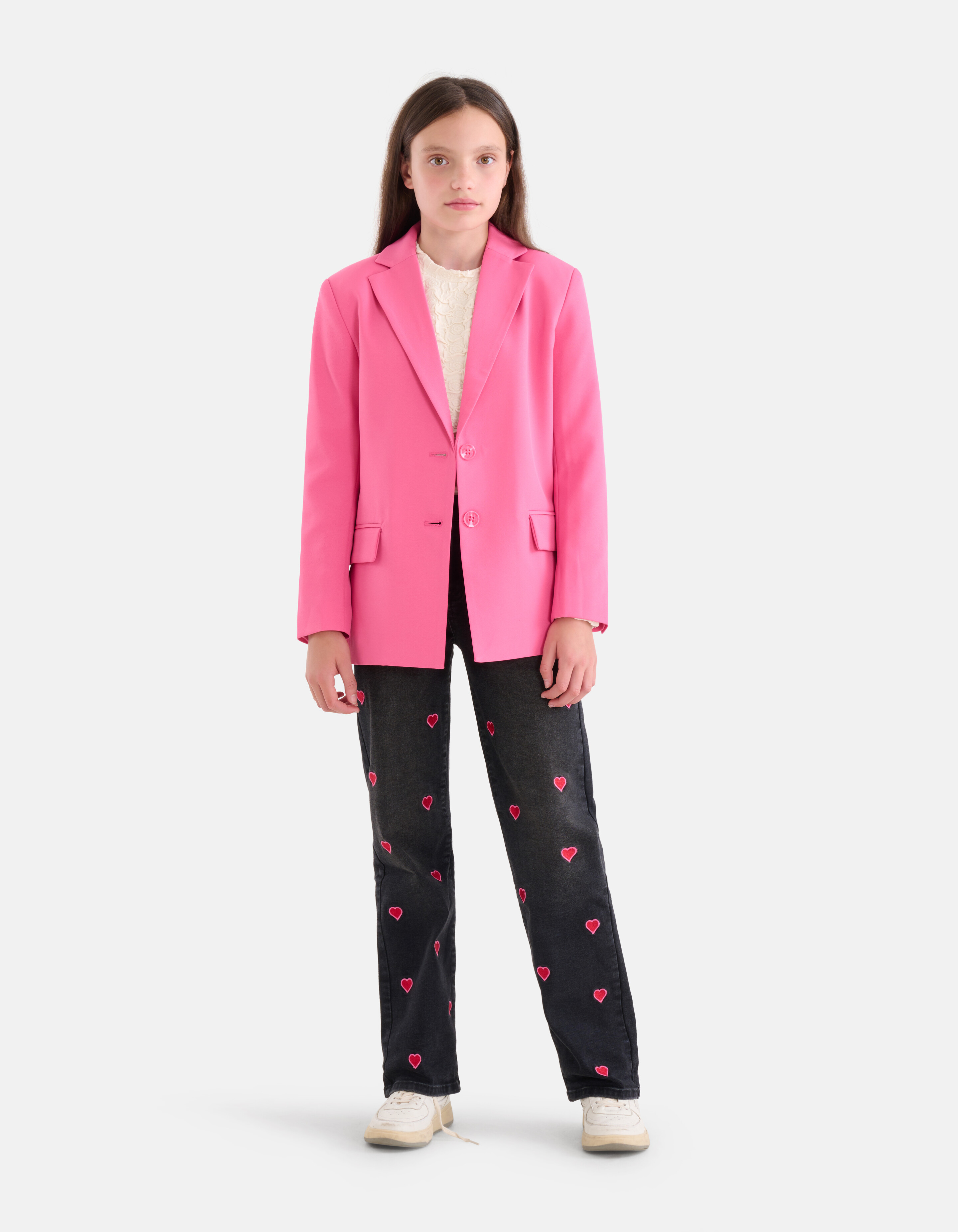 Basic Blazer Rosa SHOEBY GIRLS