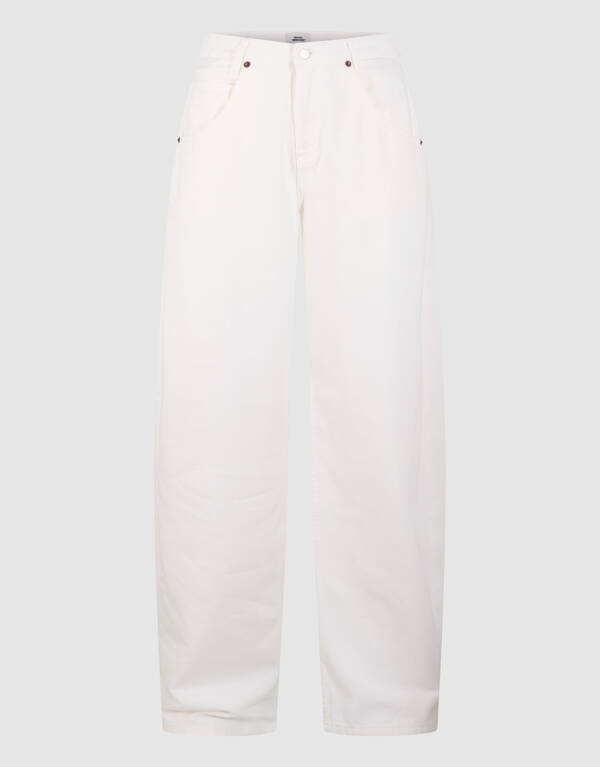 Straight Fit Jeans Wei&szlig; von Monica SHOEBY WOMEN