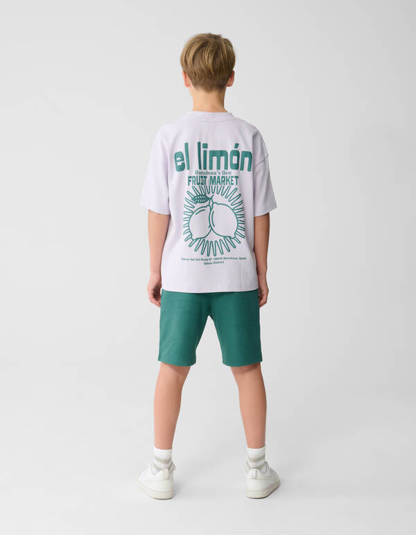 Tech Short Dunkelgr&uuml;n SHOEBY BOYS