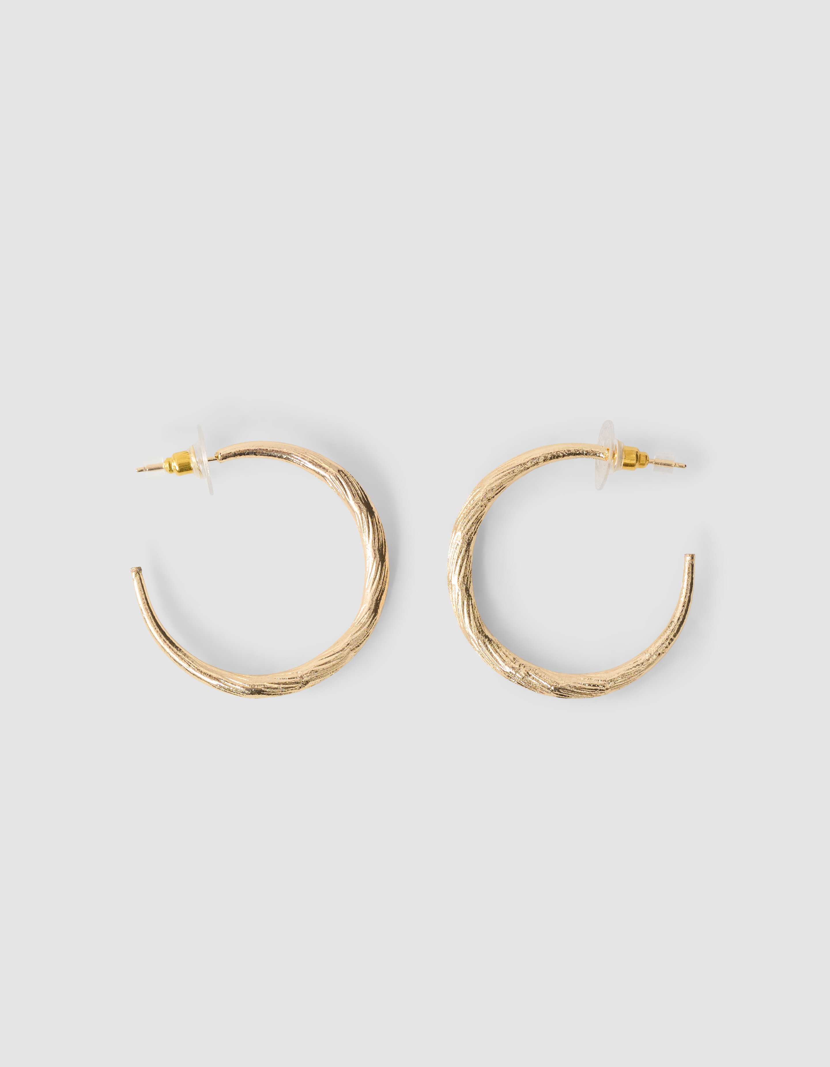 Hammerd Hoop Ohrringe Gold SHOEBY ACCESSOIRES