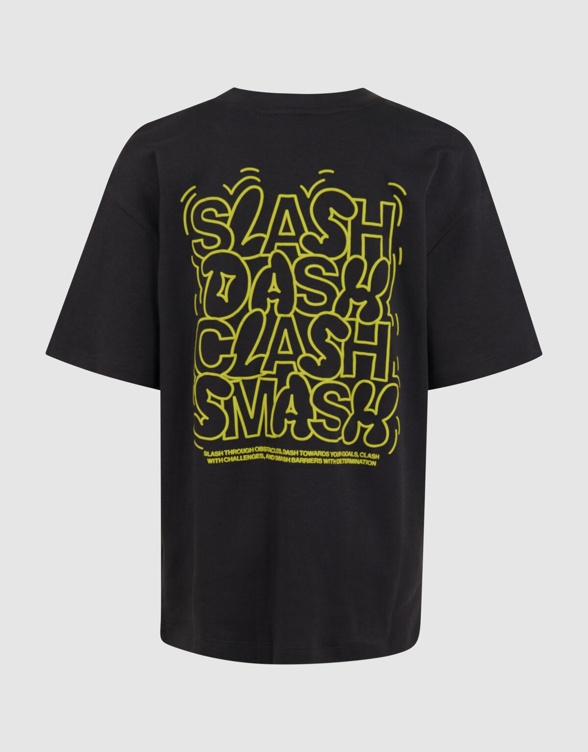 Text-T-Shirt Dunkelgrau SHOEBY BOYS
