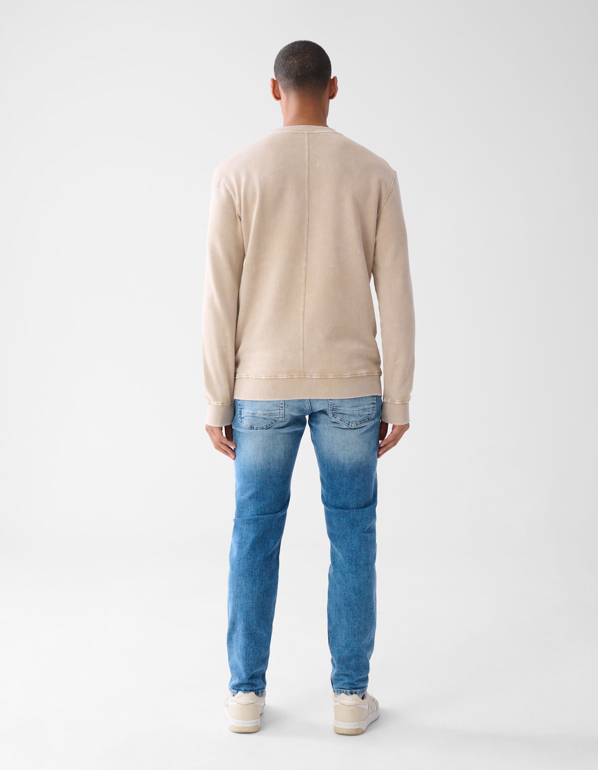 Basic Pullover beige SHOEBY MEN