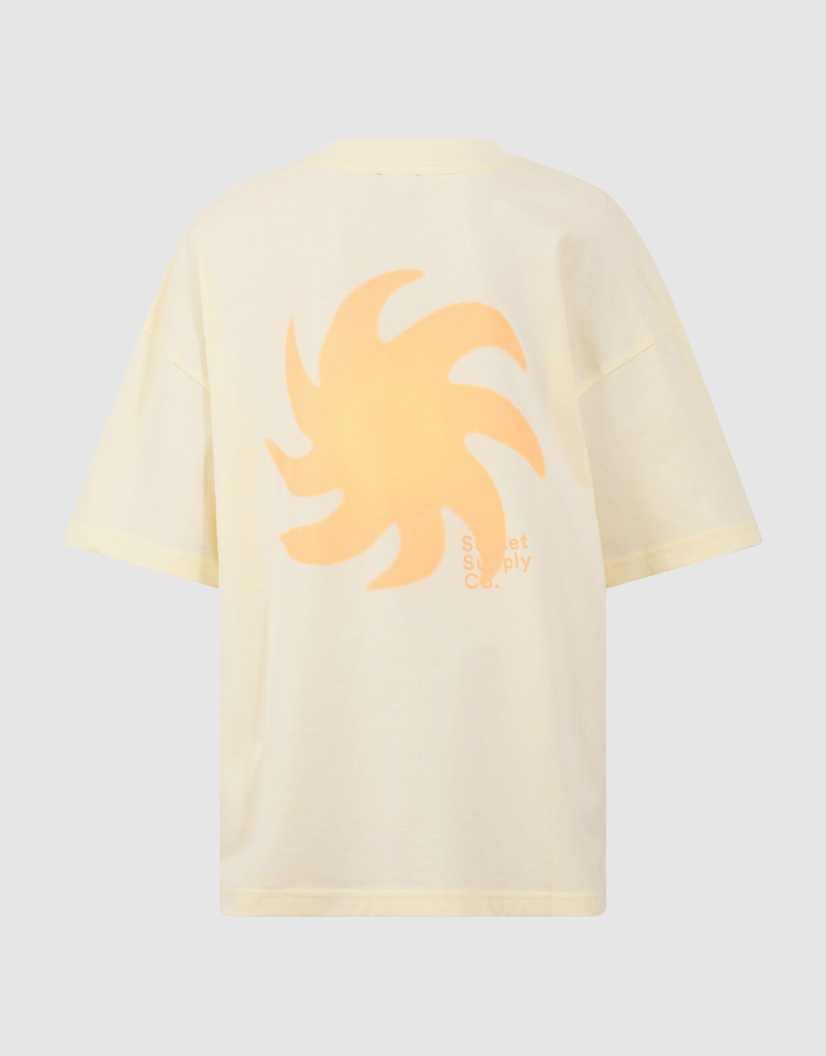 Sunset Artwork T-Shirt Hellgelb SHOEBY BOYS