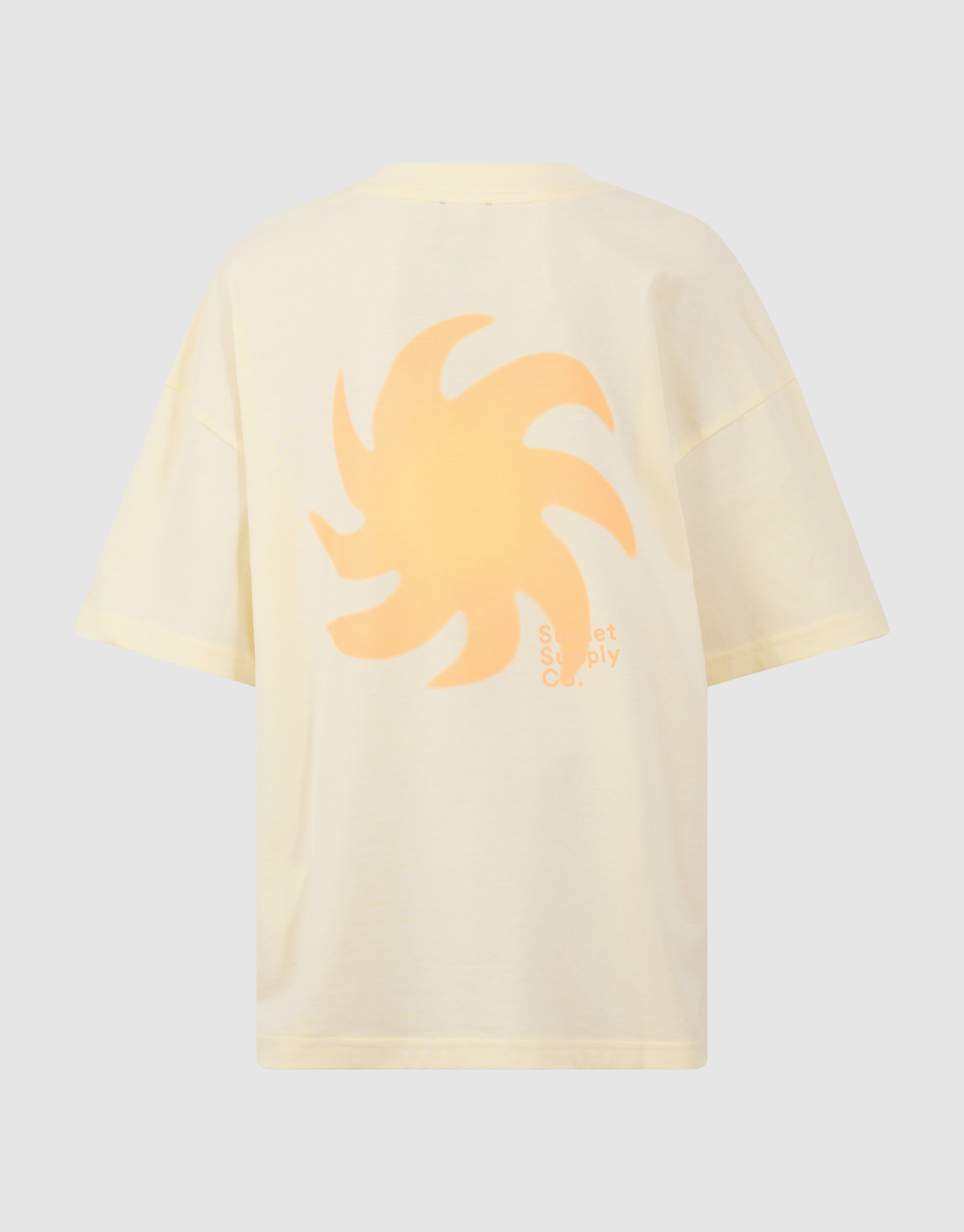 Sunset Artwork T-Shirt Hellgelb SHOEBY BOYS