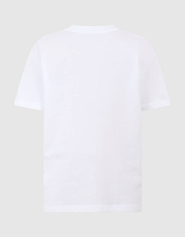 Sardinen Kunst T-Shirt Wei&szlig; SHOEBY GIRLS
