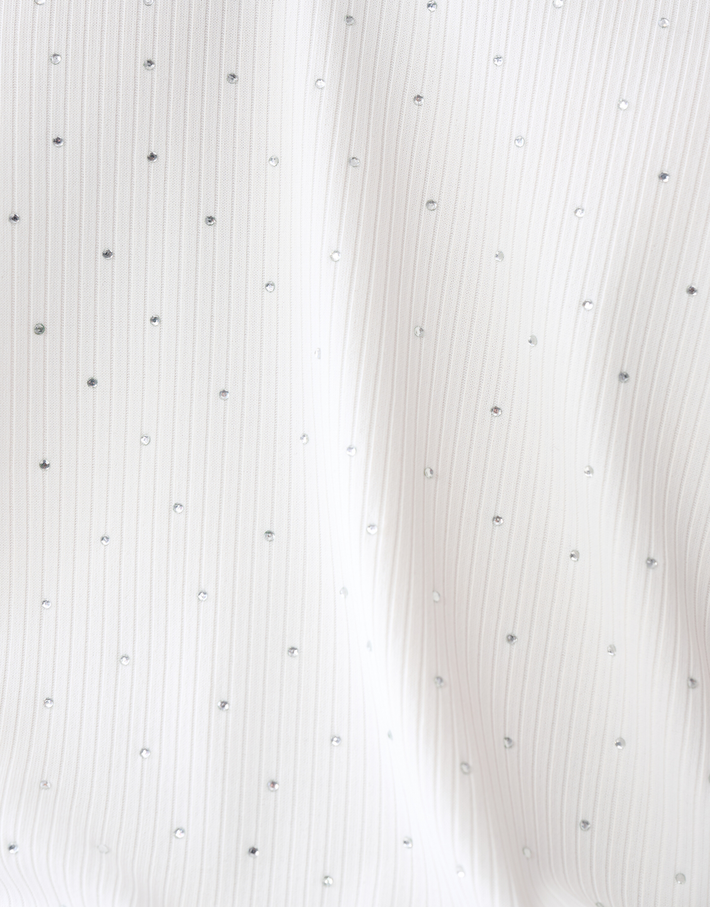 Strass-Rüschen-Top Off White SHOEBY WOMEN