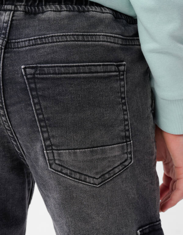 Cargo-Jogging-Hose Dunkelgrau SHOEBY BOYS