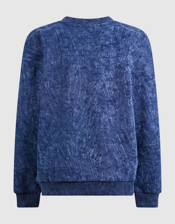 Washed Pullover Blau SHOEBY BOYS