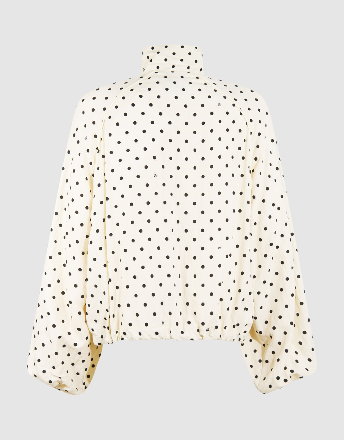 Oversized Polkadot Jack gebrochenes Wei&szlig; SHOEBY WOMEN