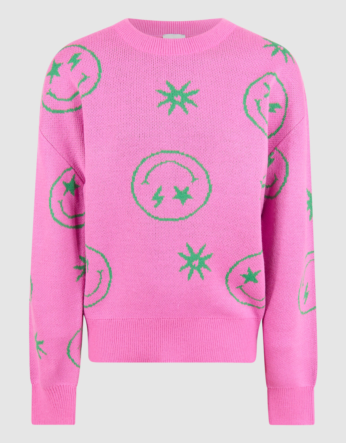 Smiley Strickpullover Rosa SHOEBY GIRLS