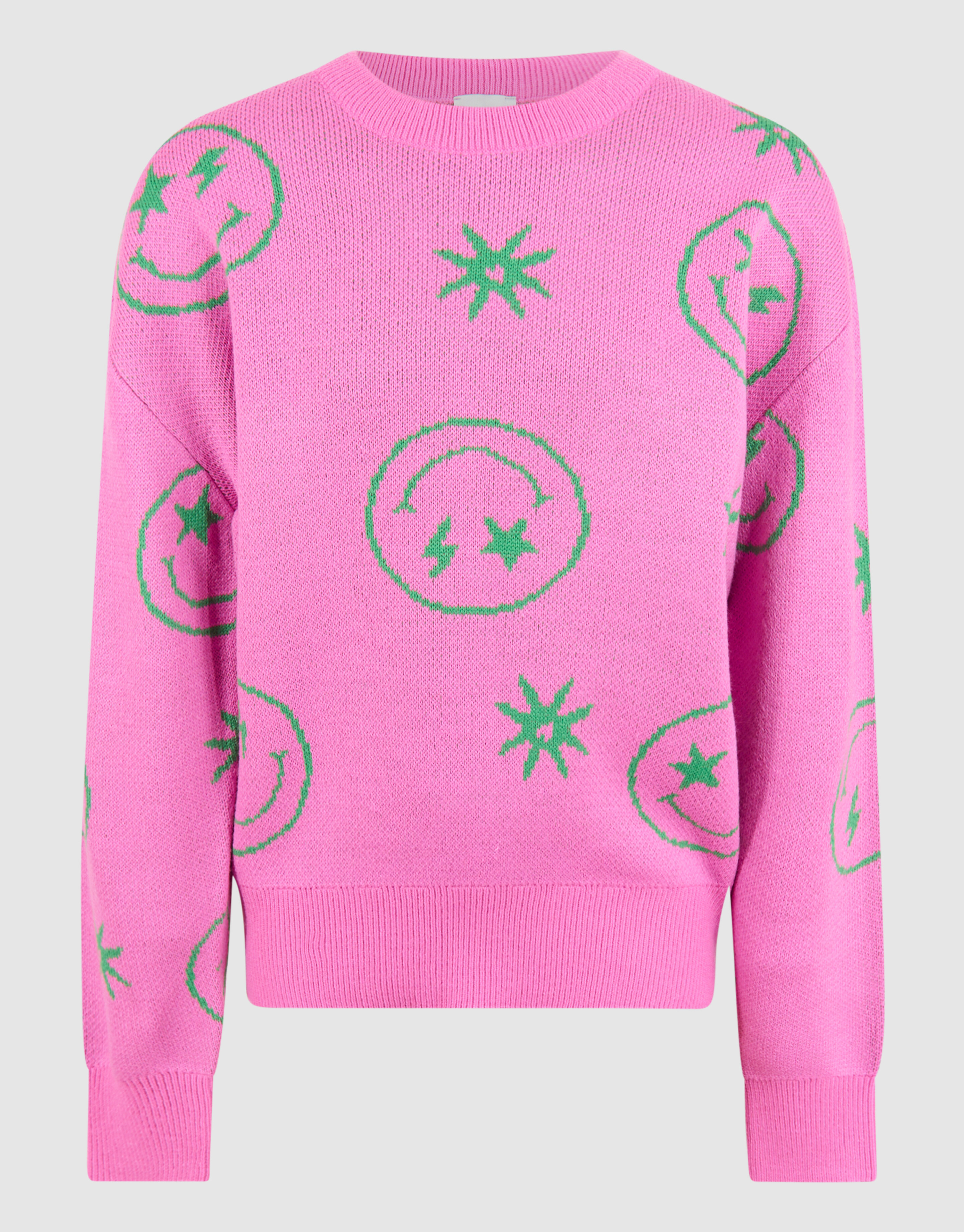 Smiley Strickpullover Rosa SHOEBY GIRLS