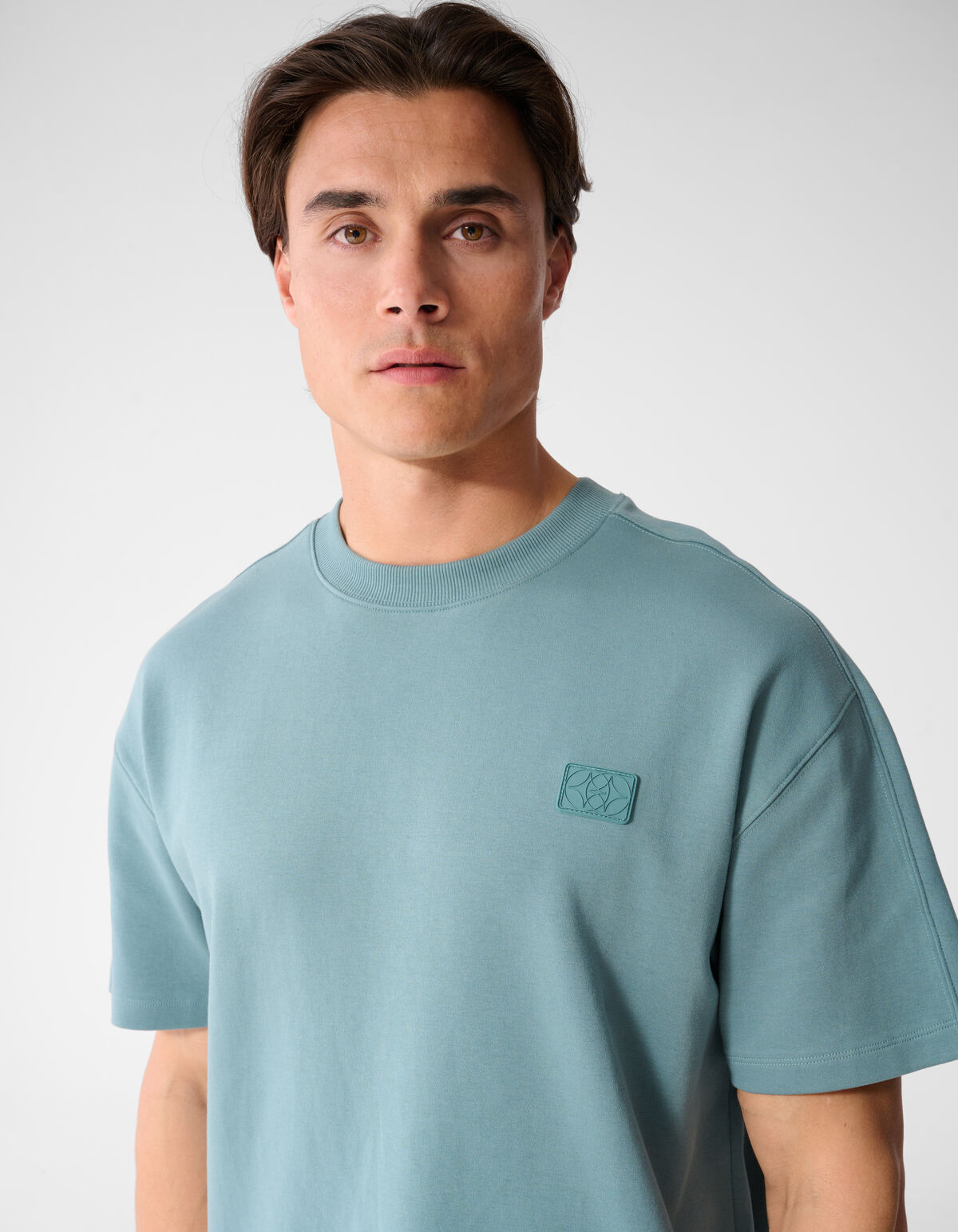 Spark Label T-Shirt Blau SHOEBY MEN