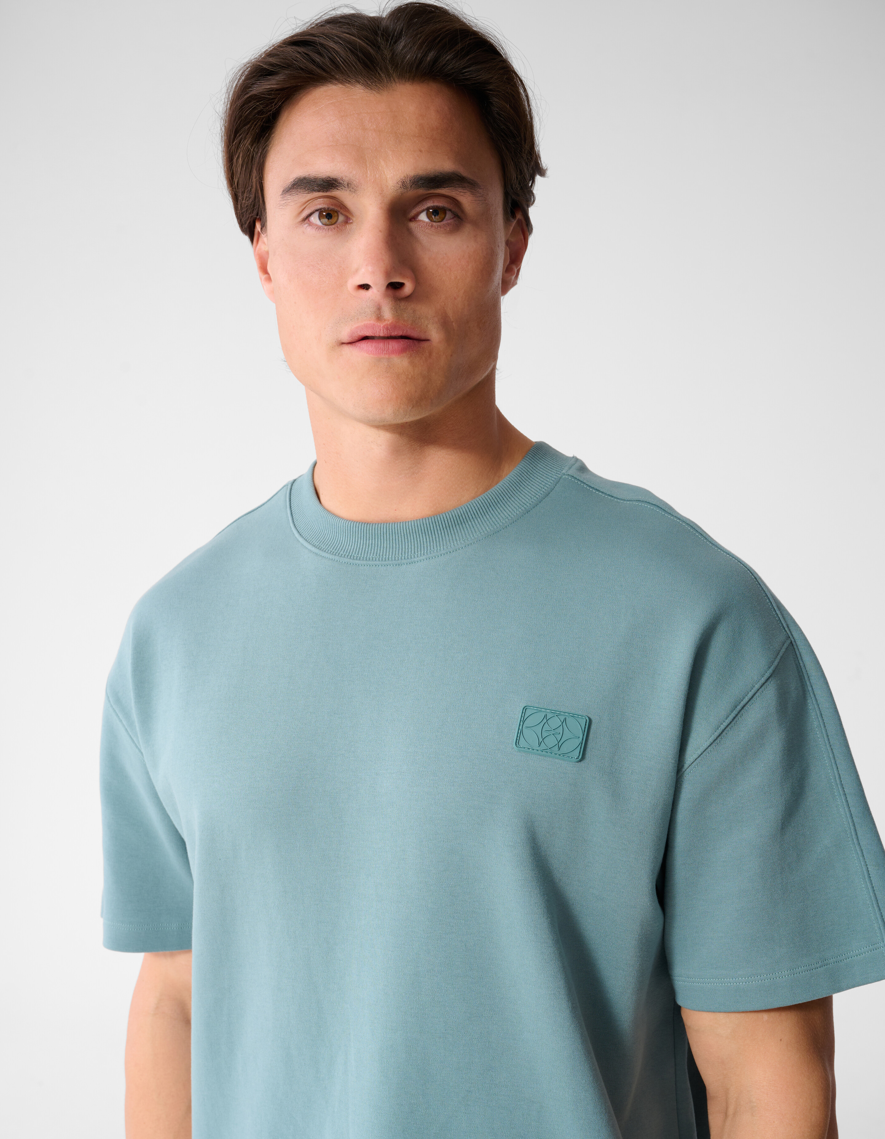 Spark Label T-Shirt Blau SHOEBY MEN