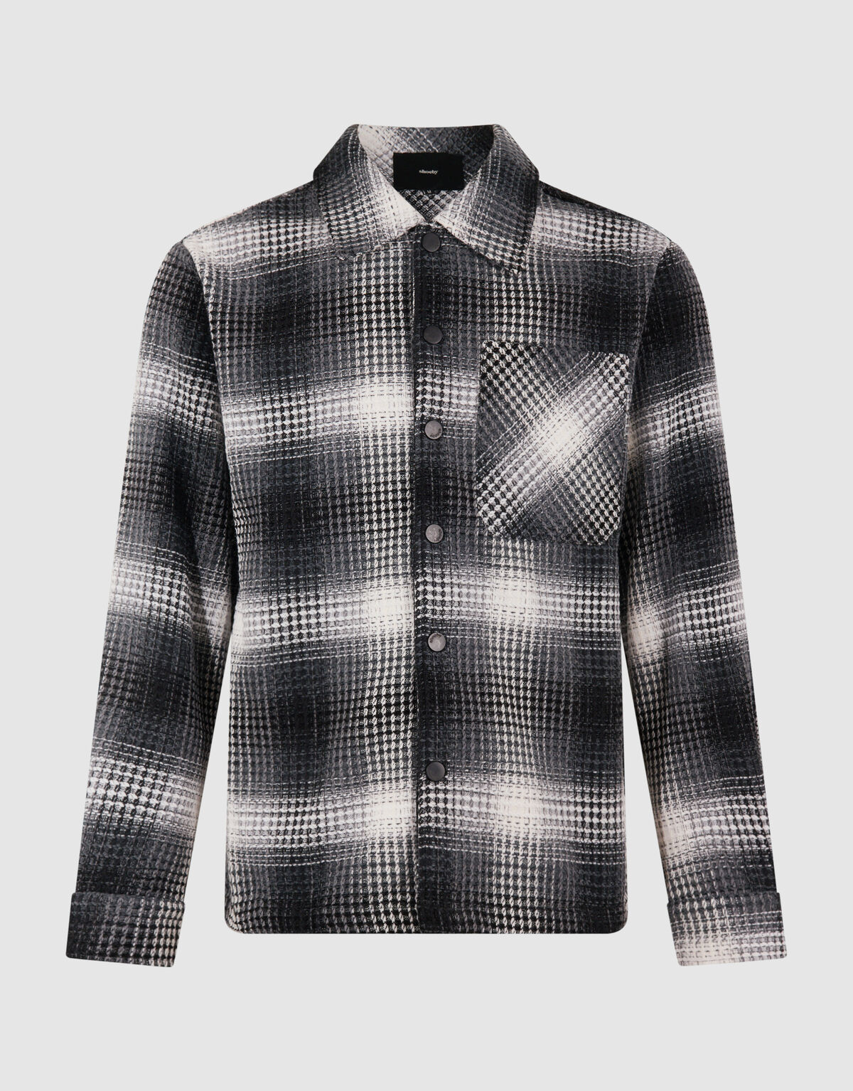 Schwere Karojacke Schwarz SHOEBY MEN