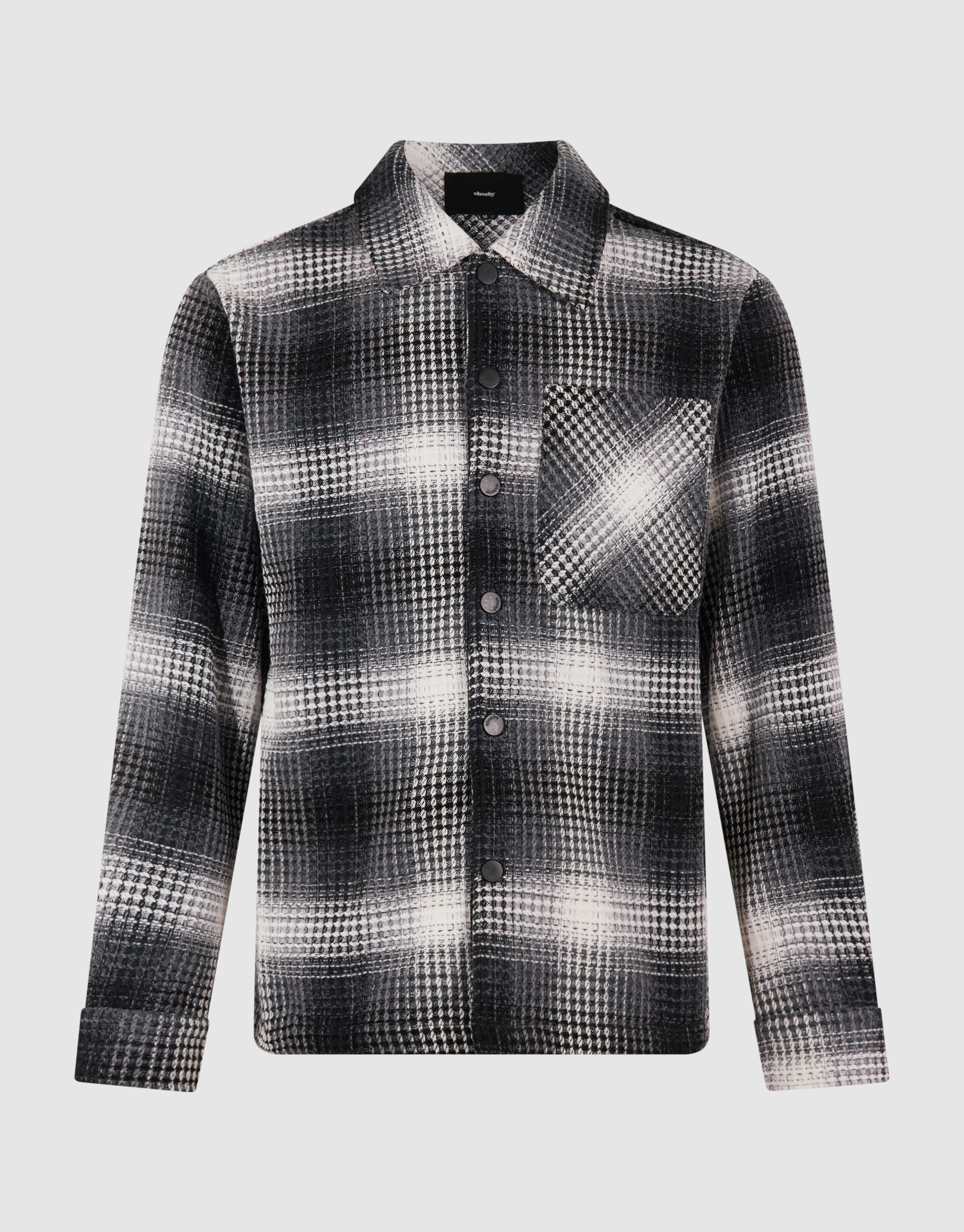 Schwere Karojacke Schwarz SHOEBY MEN
