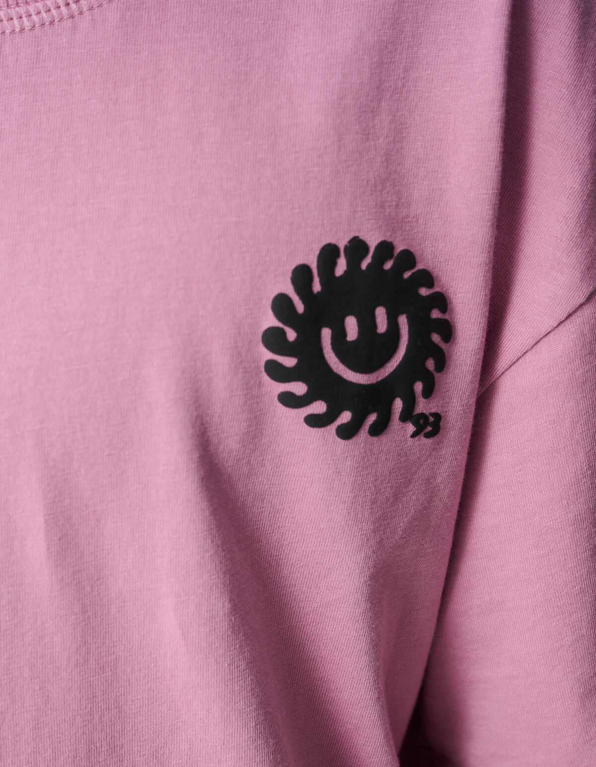 Smiley Sonne Kunstwerk T-shirt Rosa SHOEBY BOYS