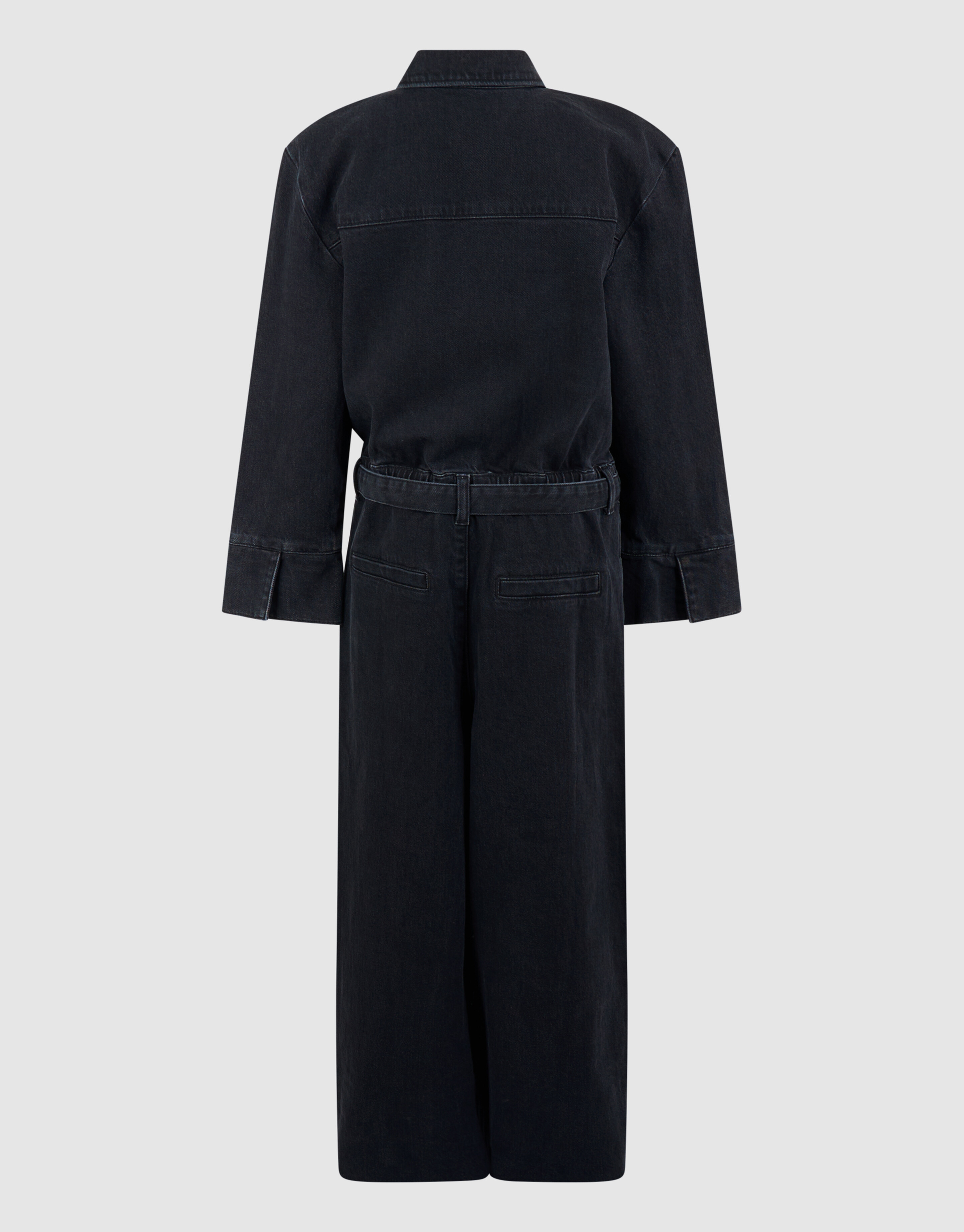 Schwarzer Jeans-Overall mit l&auml;ssiger Passform SHOEBY GIRLS